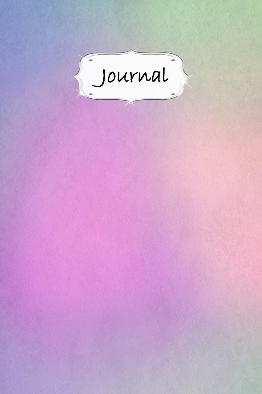 Journal: Pastel Dot Grid Softcover Notebook Minimalist Planner Purple Pink Green #7