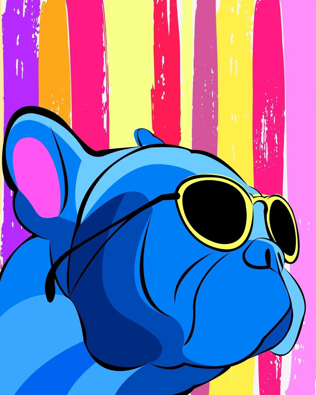 2020 One Year Planner: Fabulous Frenchie Dog Lover - Colorful Furbaby French Bulldog - 12-Month Organizer with Daily/Weekly/Monthly Views, Inspirational Quotes, Habit Tracker, Vision Board, Dot Bullet Grid and Lined Notes Pages