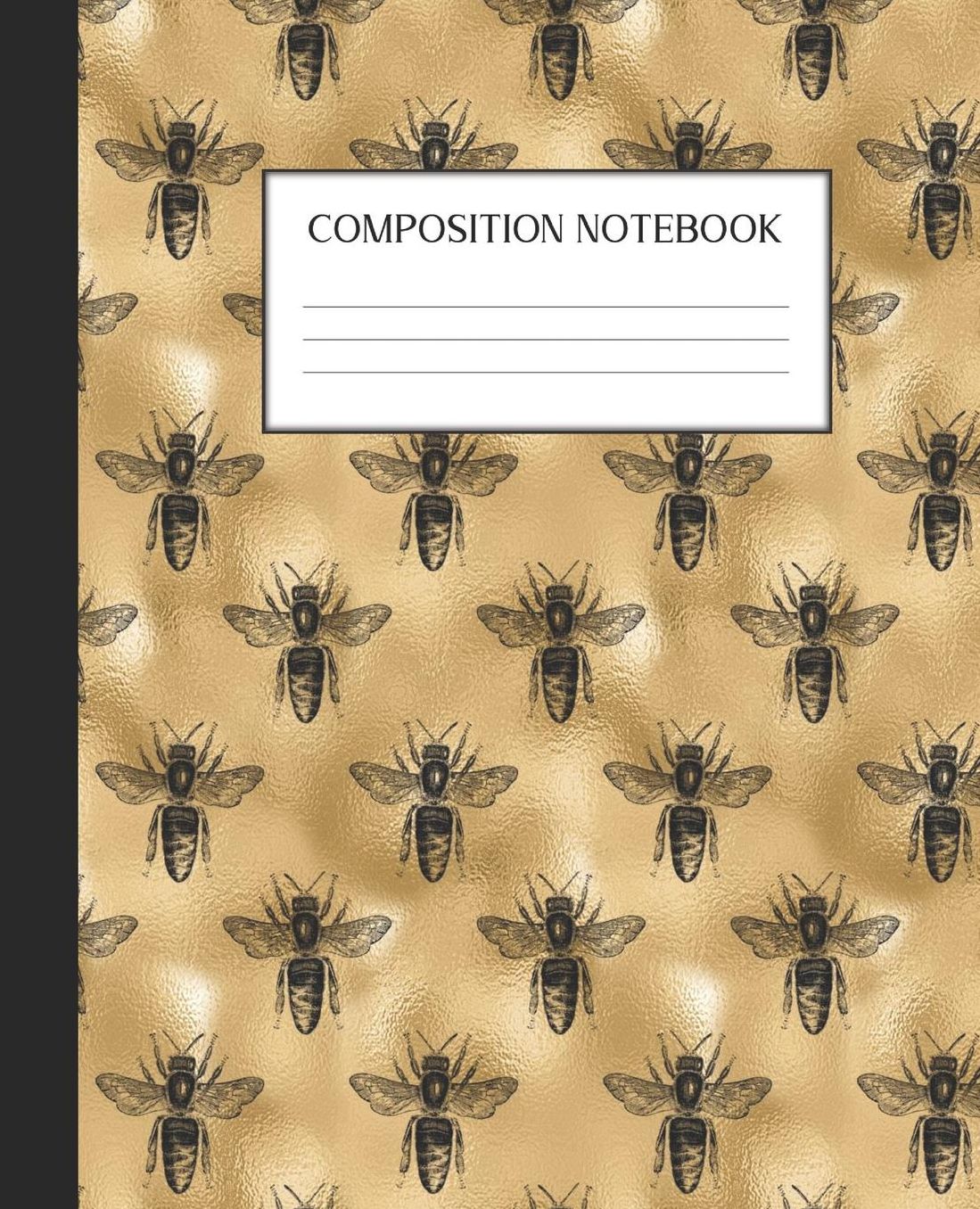 Composition Notebook: Wide Ruled Notebook Green Gothic Lined Journal 100 Pages 7.5 x 9.25 School Subject Book Notes Student Gift Kids Teenager Adult Teacher