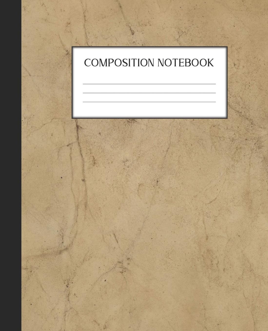 Composition Notebook: Wide Ruled Notebook Gothic Lined Journal 100 Pages 7.5 x 9.25 School Subject Book Notes Student Gift Kids Teenager Adult Teacher