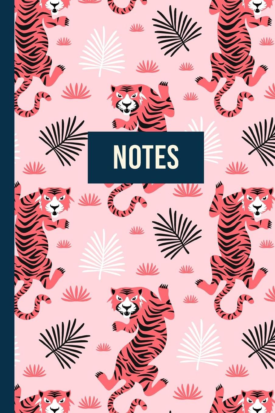 Notes: Dot Grid Notebook Animal Print Journal Notebook with Tiger, Giraffe and Dragon Scales Pattern Prints