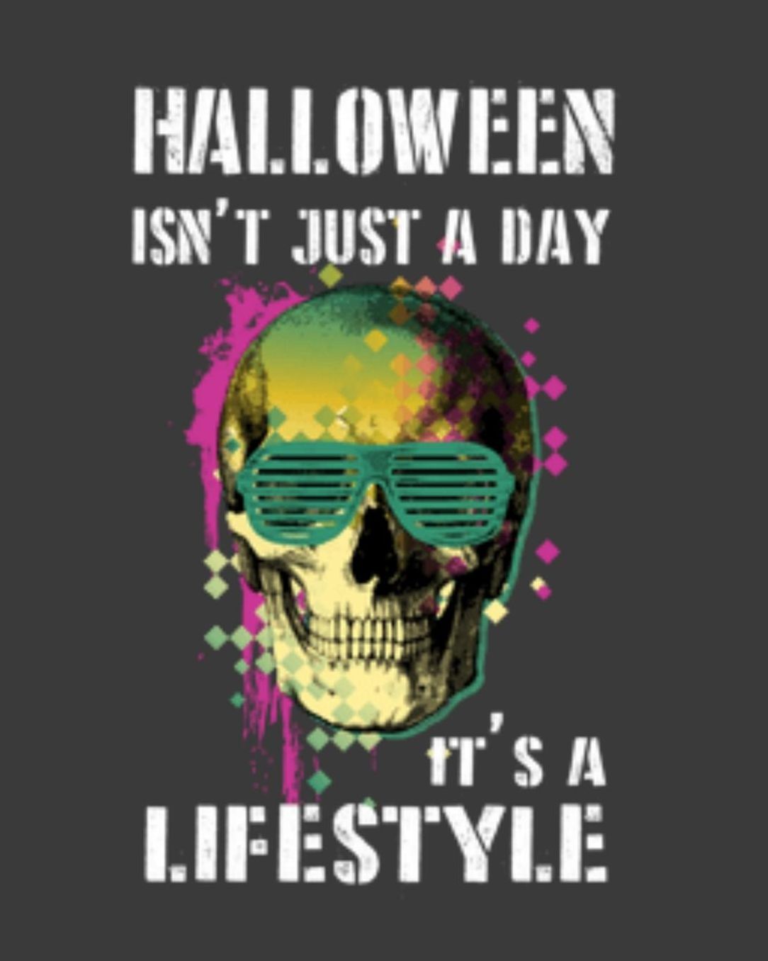 Halloween Isn't Just a Day It's a Lifestyle: Blank Recipe Notebook