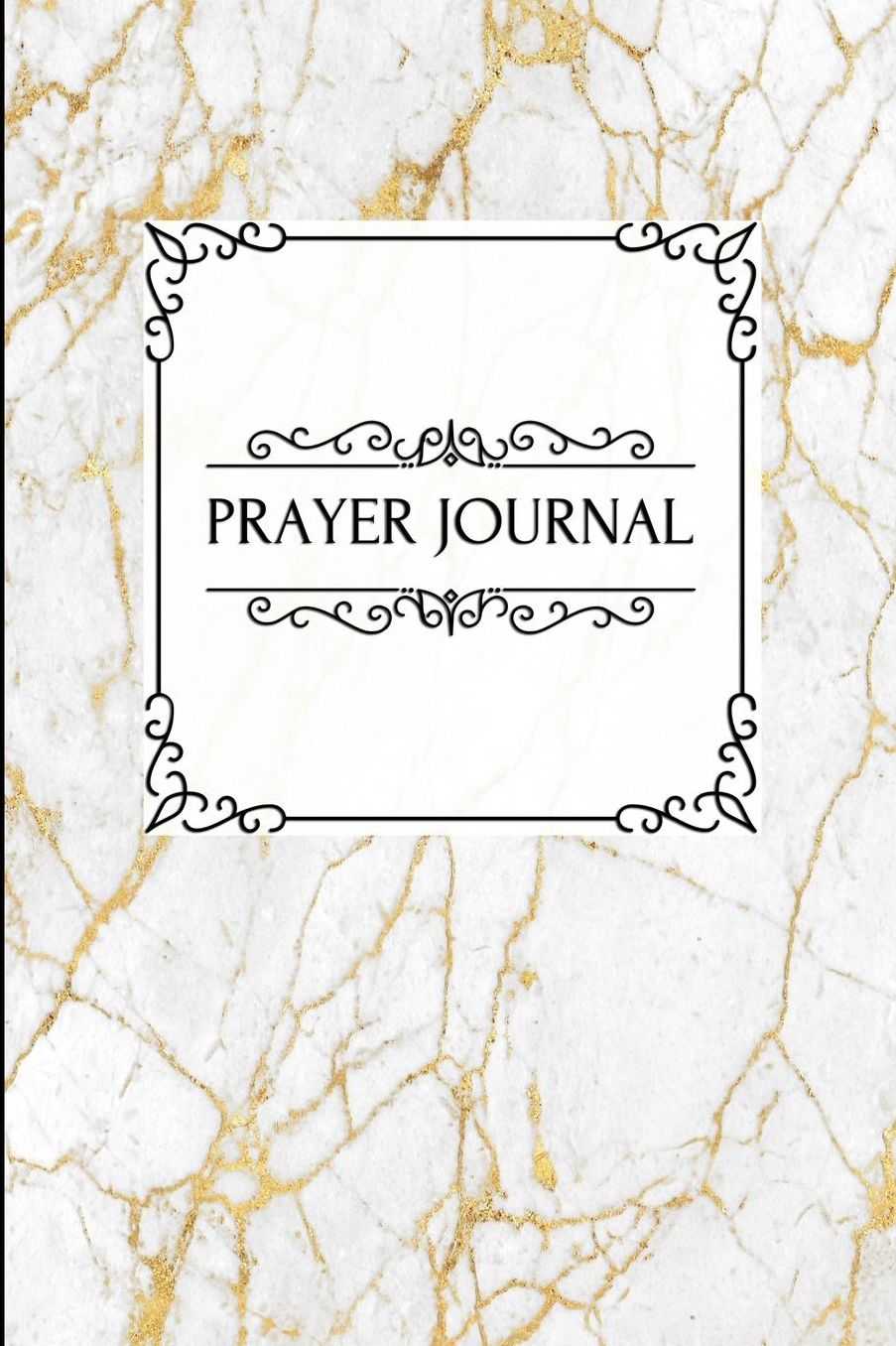 Prayer Journal: Marble Gold (1) - A Daily Devotional Journal Notebook For Bible Reflection & Gratitude - [Classic]