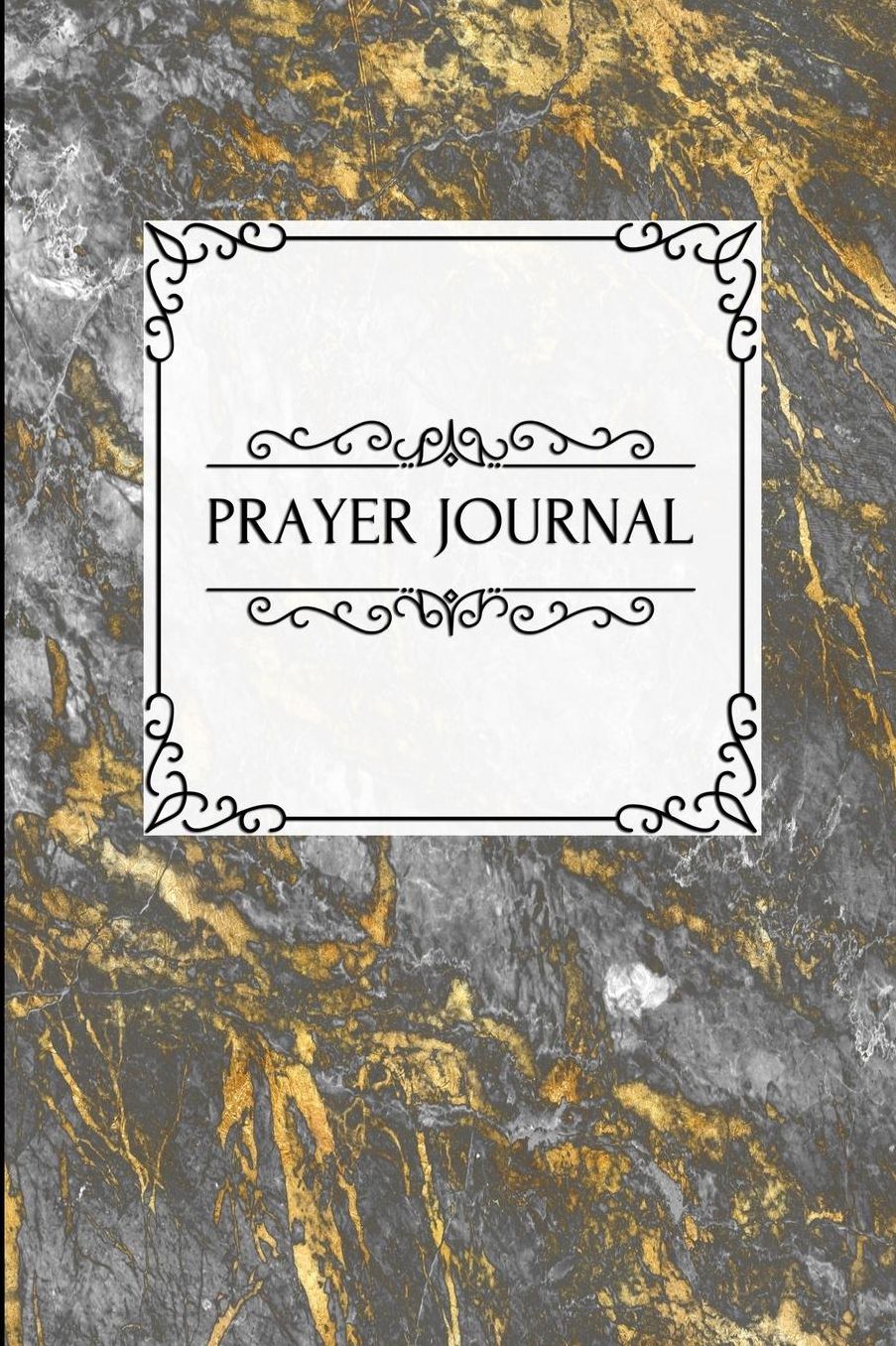 Prayer Journal: Marble Gold (4) - A Daily Devotional Journal Notebook For Bible Reflection & Gratitude - [Classic]