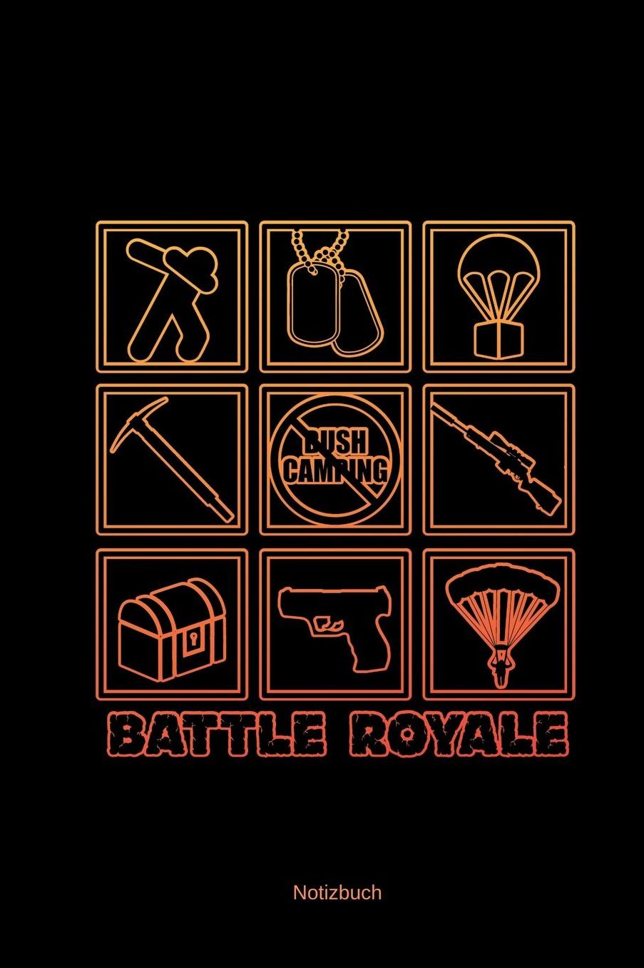 Notizbuch Battle Royale: A5 Punktraster Gamer Zocker Geschenke Videospiel Liebhaber Notizblock & Journal Gaming Esports