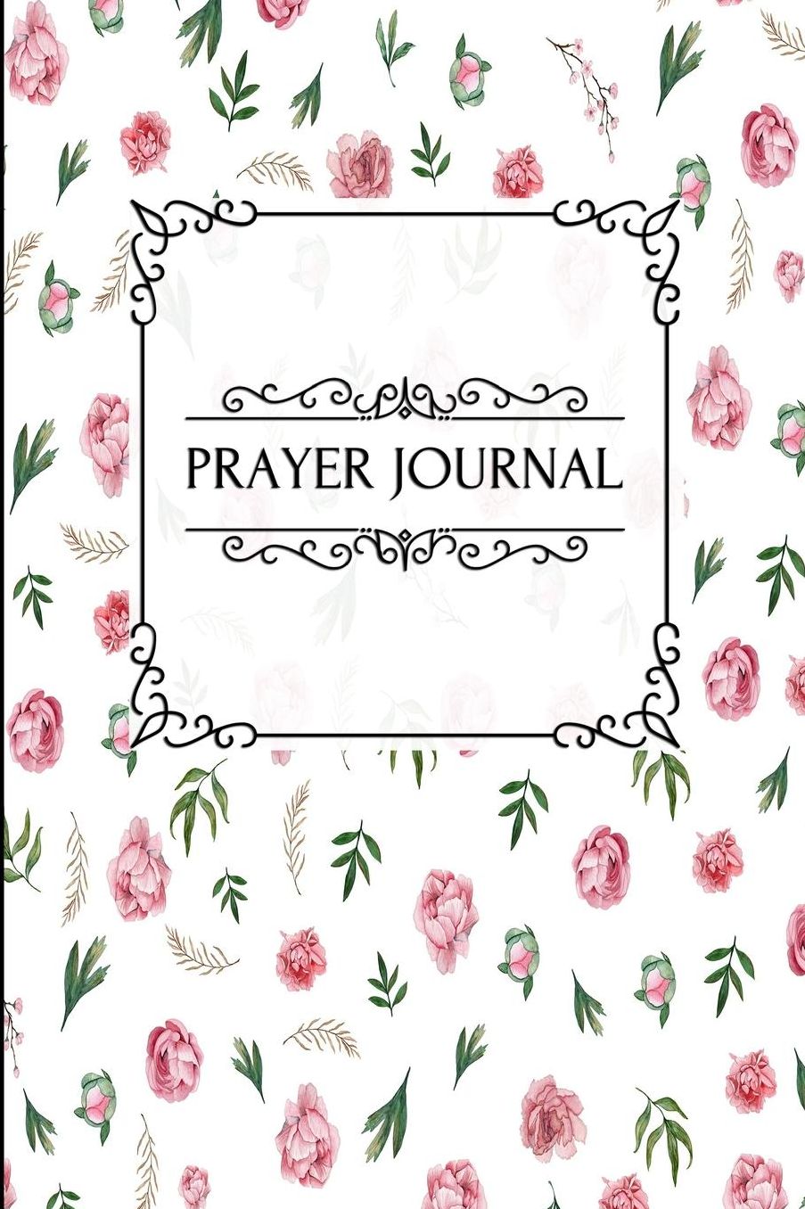 Prayer Journal: Peony Floral Flower Print (7) - A Daily Devotional Journal Notebook For Bible Reflection & Gratitude - [Classic]
