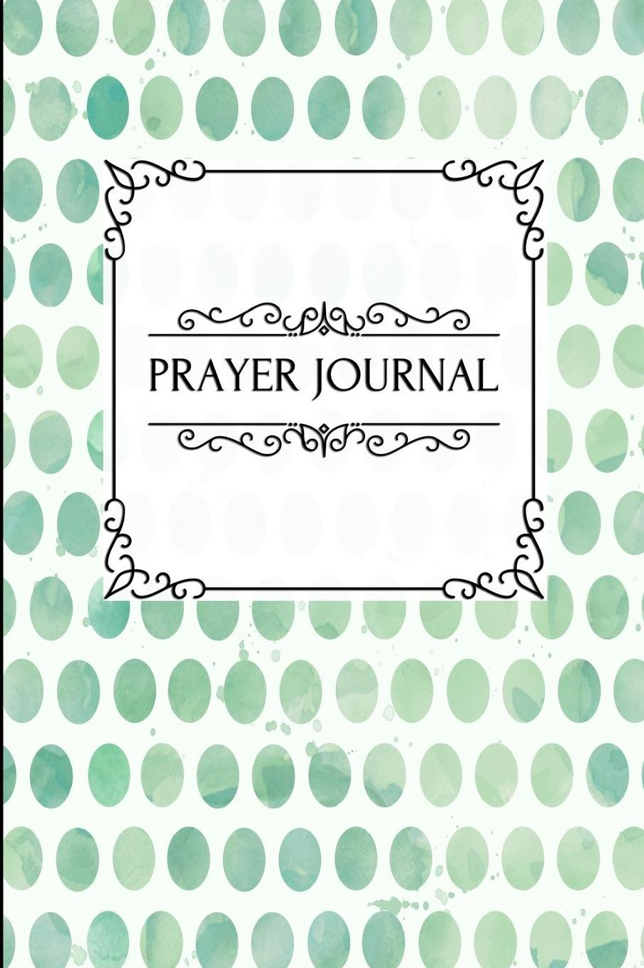 Prayer Journal: Watercolor Dot Print (2) - A Daily Devotional Journal Notebook For Bible Reflection & Gratitude - [Classic]