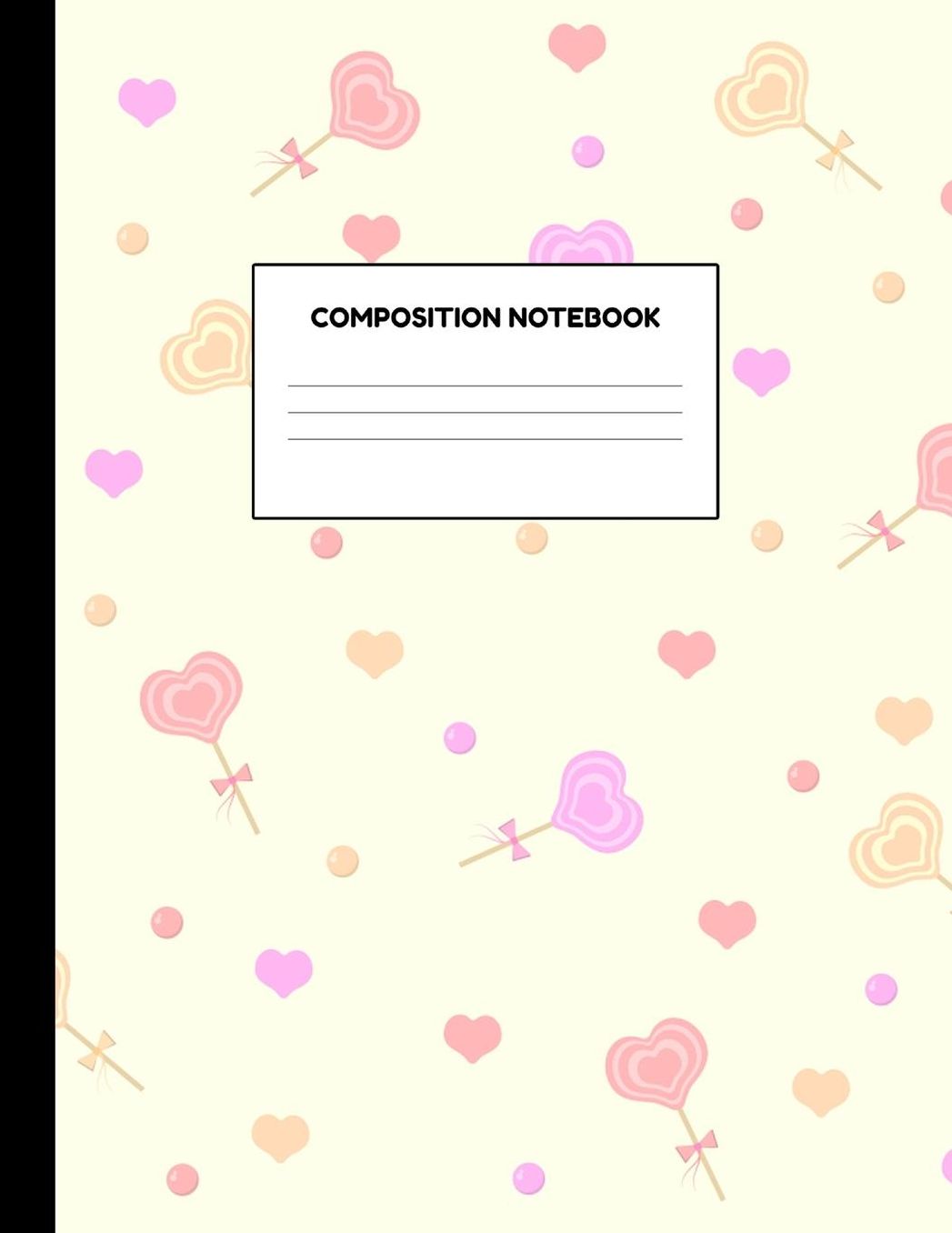 Composition Notebook: Wide Ruled Paper Notebook Journal - Blank Lined Workbook for Teens Kids Students Girls for Home School College for Writing Notes