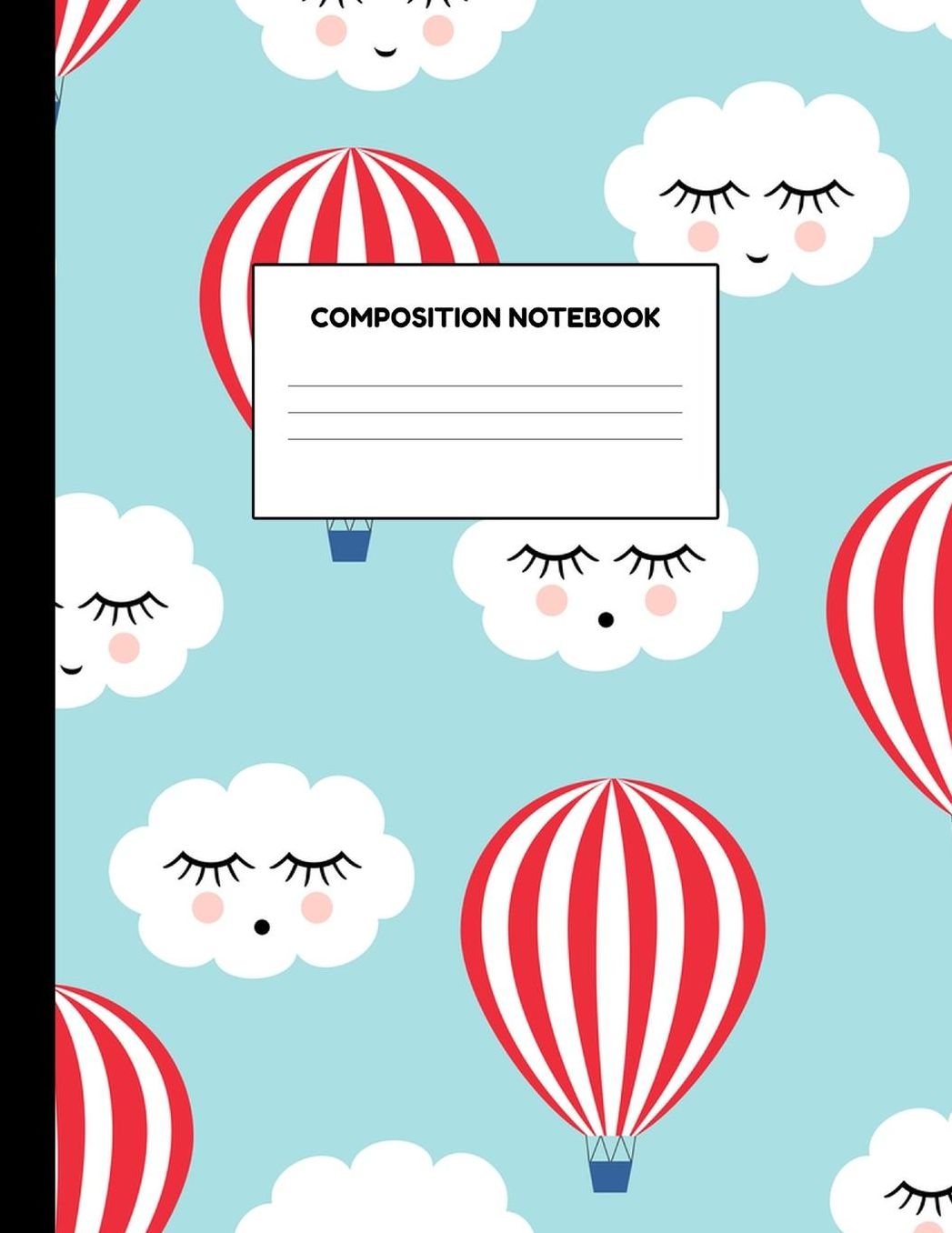 Composition Notebook: Wide Ruled Paper Notebook Journal - Blank Lined Workbook for Teens Kids Students Girls for Home School College for Writing Notes