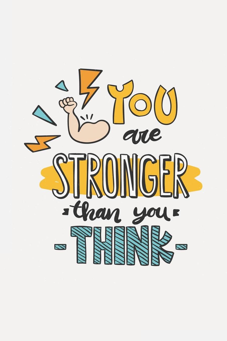 YOU are STRONGER than you THINK: Un journal ï¿½ Borderline doublï¿½ de coeur 120 pages Donnez-vous de l'attention et de l'amour Avec beaucoup de place pour vos sentiments positifs, mais aussi nï¿½gatifs