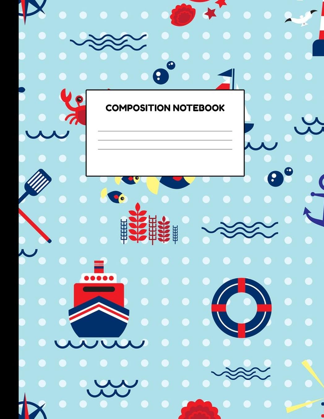 Composition Notebook: Wide Ruled Paper Notebook Journal - Blank Lined Workbook for Teens Kids Students Girls for Home School College for Writing Notes