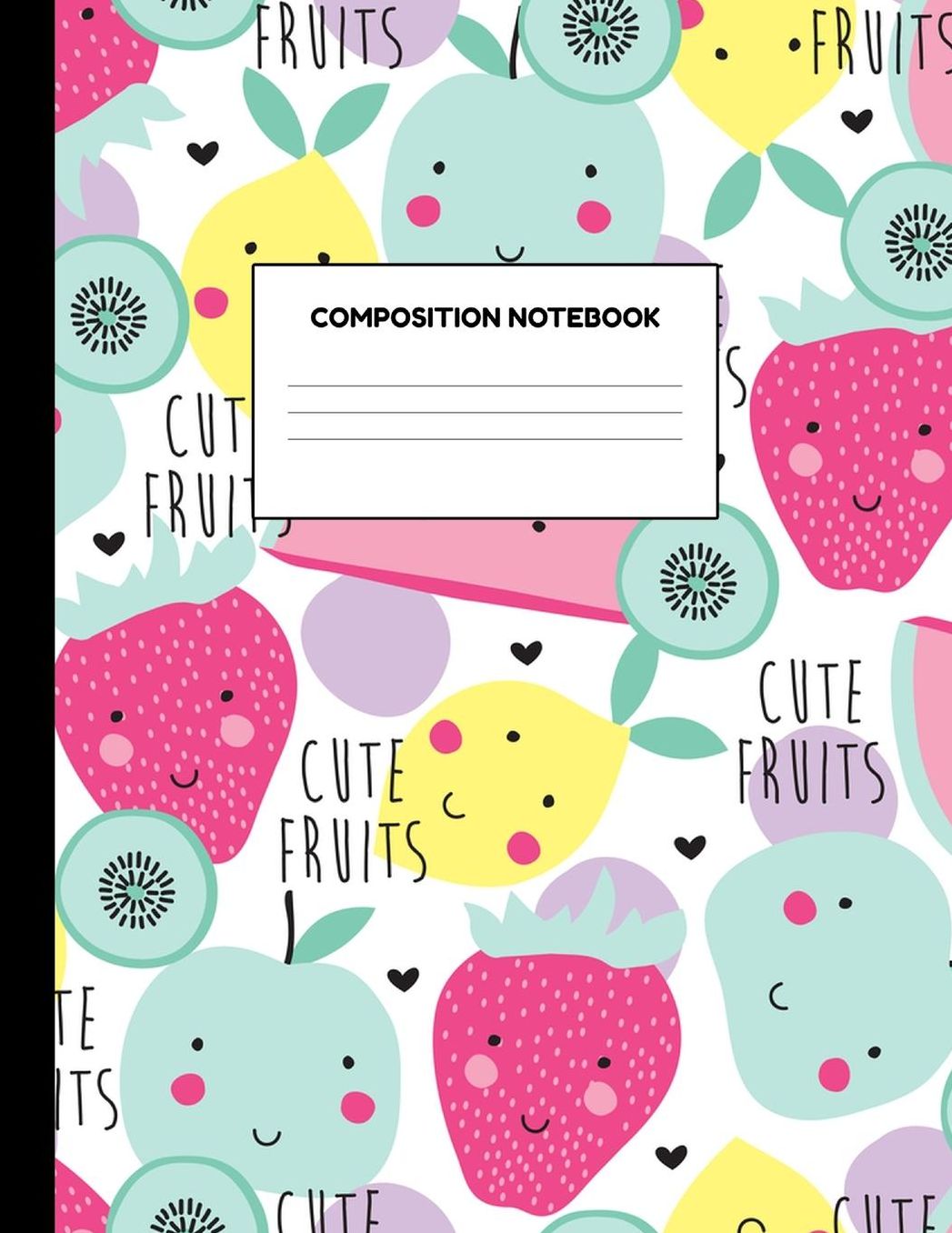 Composition Notebook: Wide Ruled Paper Notebook Journal - Blank Lined Workbook for Teens Kids Students Girls for Home School College for Writing Notes