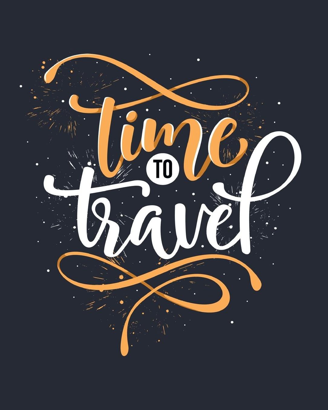 Time To Travel: Traveling Journal, Budget & Expense Tracker, Vacation Planner 8 x 10 In, 100 Pages