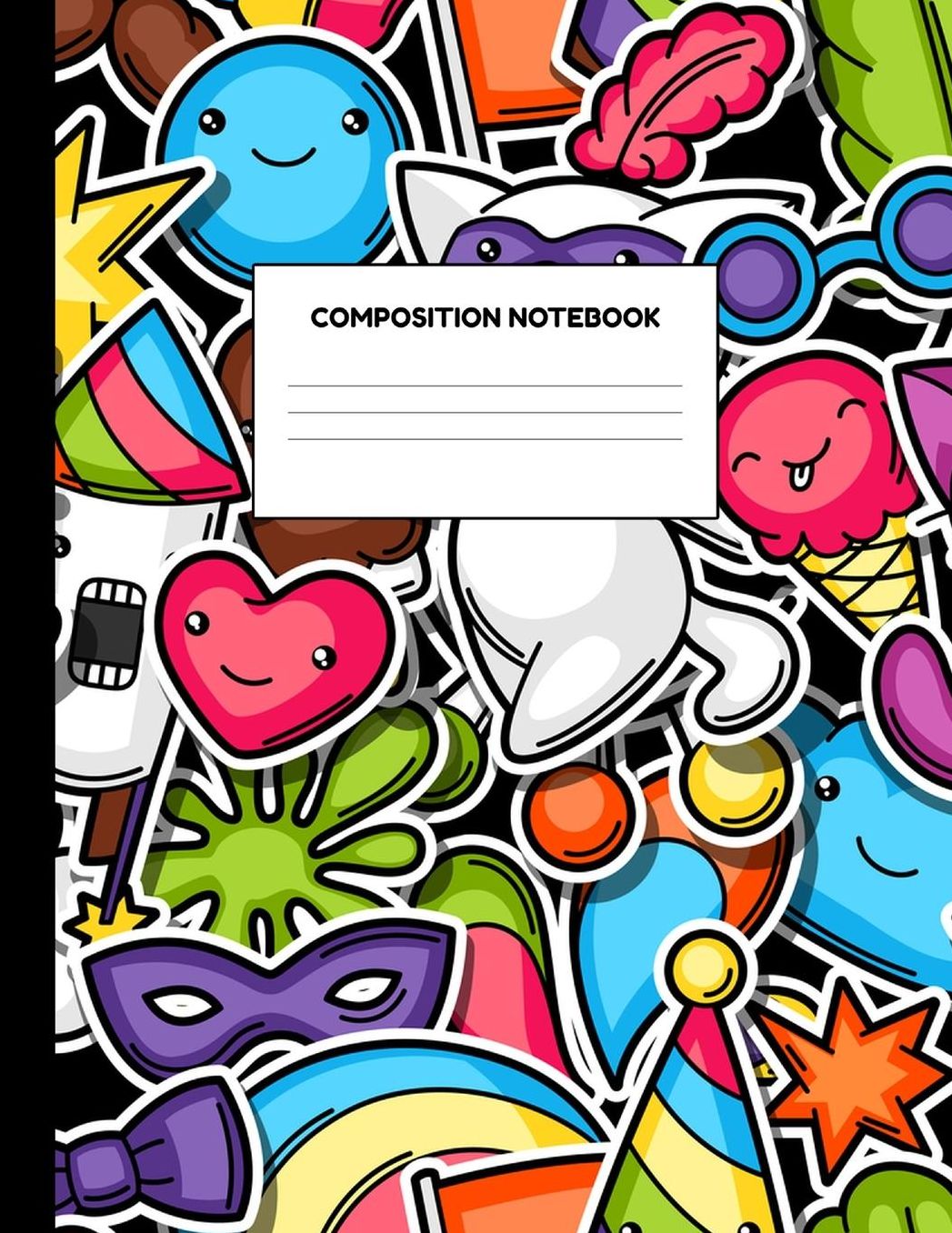 Composition Notebook: Wide Ruled Paper Notebook Journal - Blank Lined Workbook for Teens Kids Students Girls for Home School College for Writing Notes