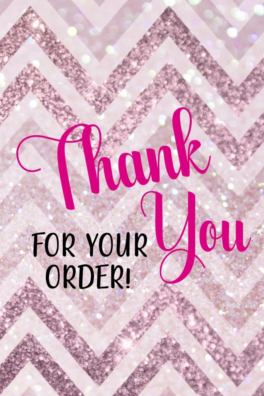 Thank You For Your Order!: Blank Lined Notebook ( Shopping Online ) Pink Stripes