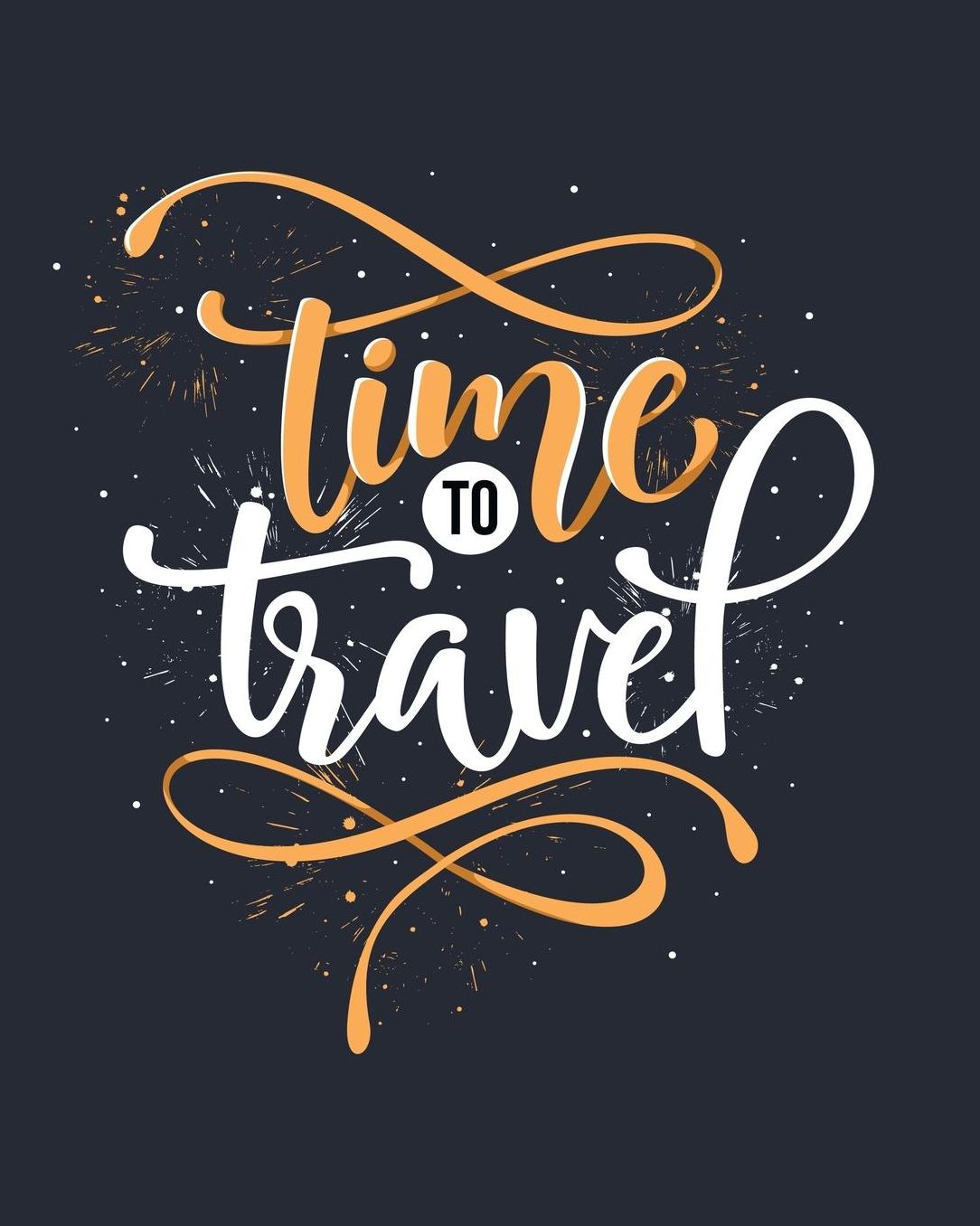 Time To Travel: Traveling Journal, Budget & Expense Tracker, Vacation Planner 8 x 10 In, 120 Pages