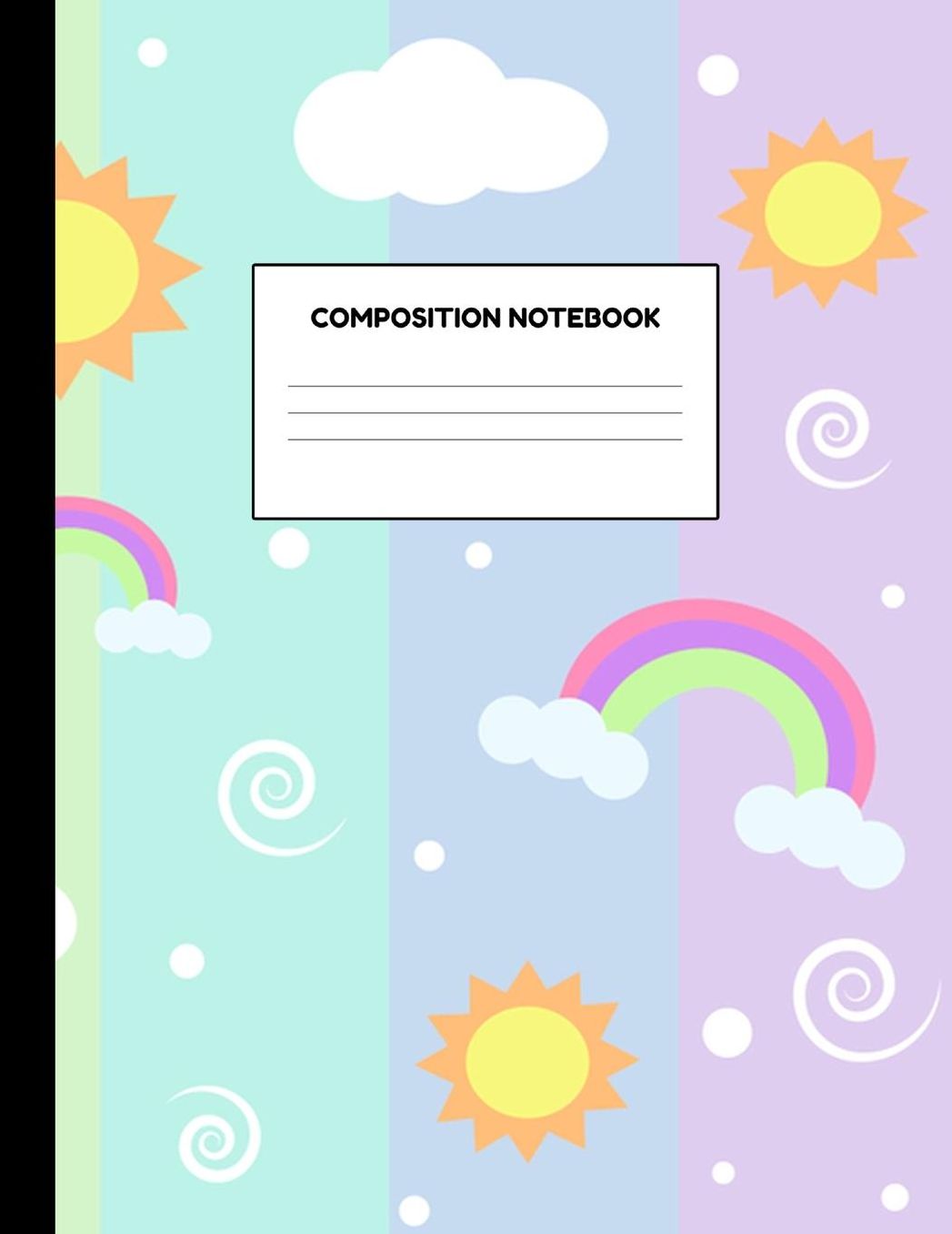 Composition Notebook: Wide Ruled Paper Notebook Journal - Blank Lined Workbook for Teens Kids Students Girls for Home School College for Writing Notes
