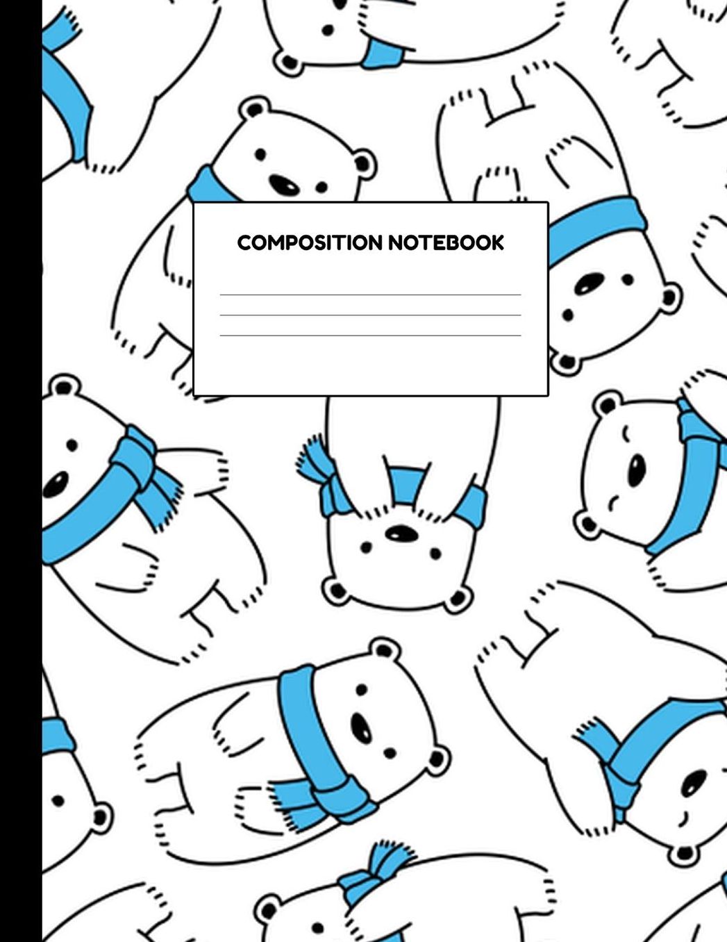 Composition Notebook: Wide Ruled Paper Notebook Journal - Blank Lined Workbook for Teens Kids Students Girls for Home School College for Writing Notes