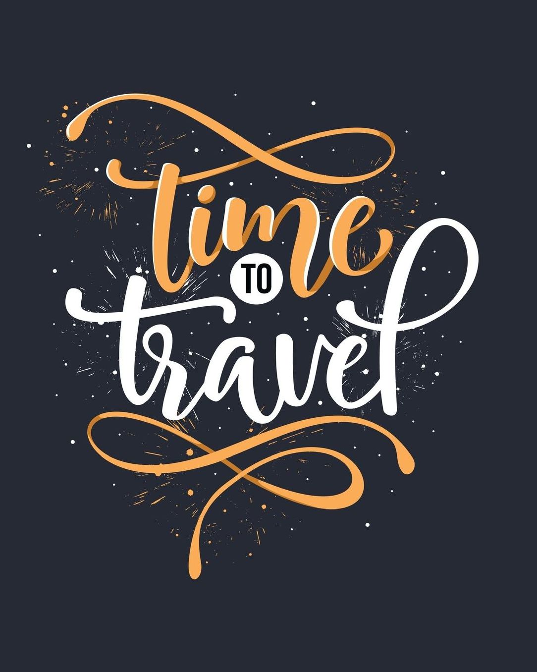 Time To Travel: Traveling Journal, Budget & Expense Tracker, Vacation Planner 8 x 10 In, 150 Pages