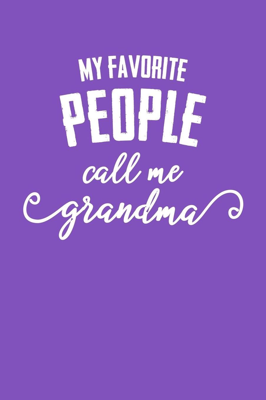 Grandma: Purple Journal, Notebook, And Diary Note Book