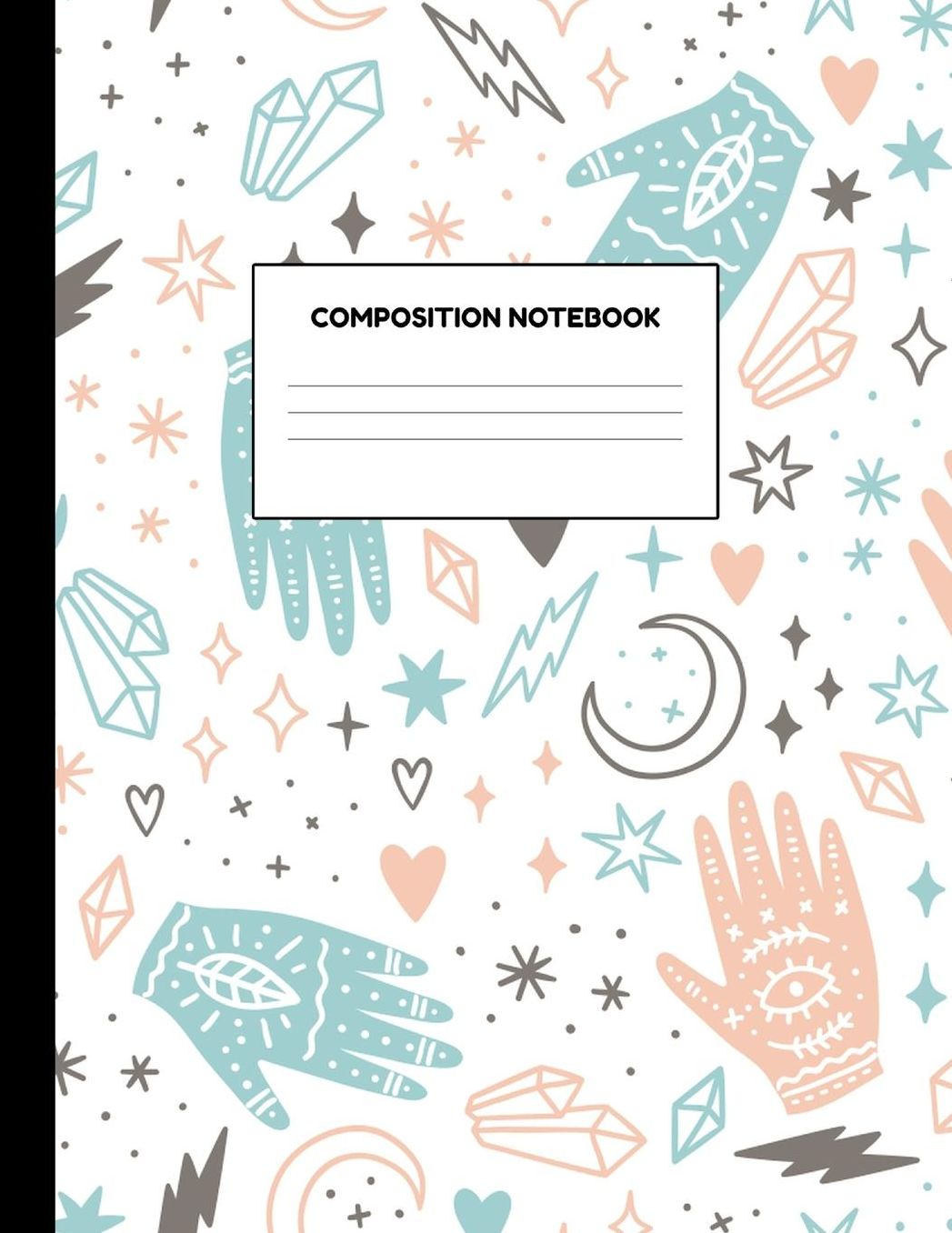 Composition Notebook: Wide Ruled Paper Notebook Journal - Blank Lined Workbook for Teens Kids Students Girls for Home School College for Writing Notes