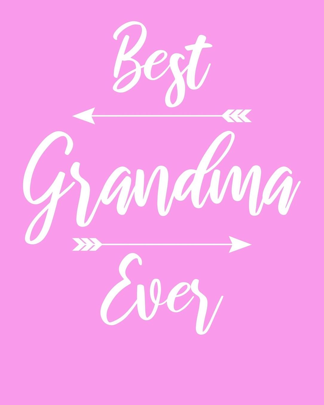 Grandma: Pink Journal, Notebook, And Diary Note Book