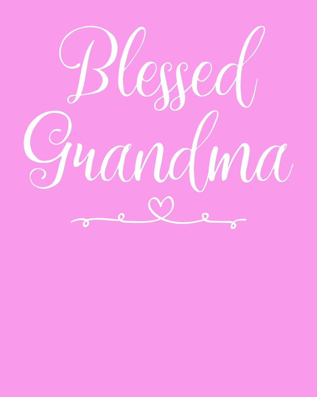 Grandma: Pink Journal, Notebook, And Diary Note Book