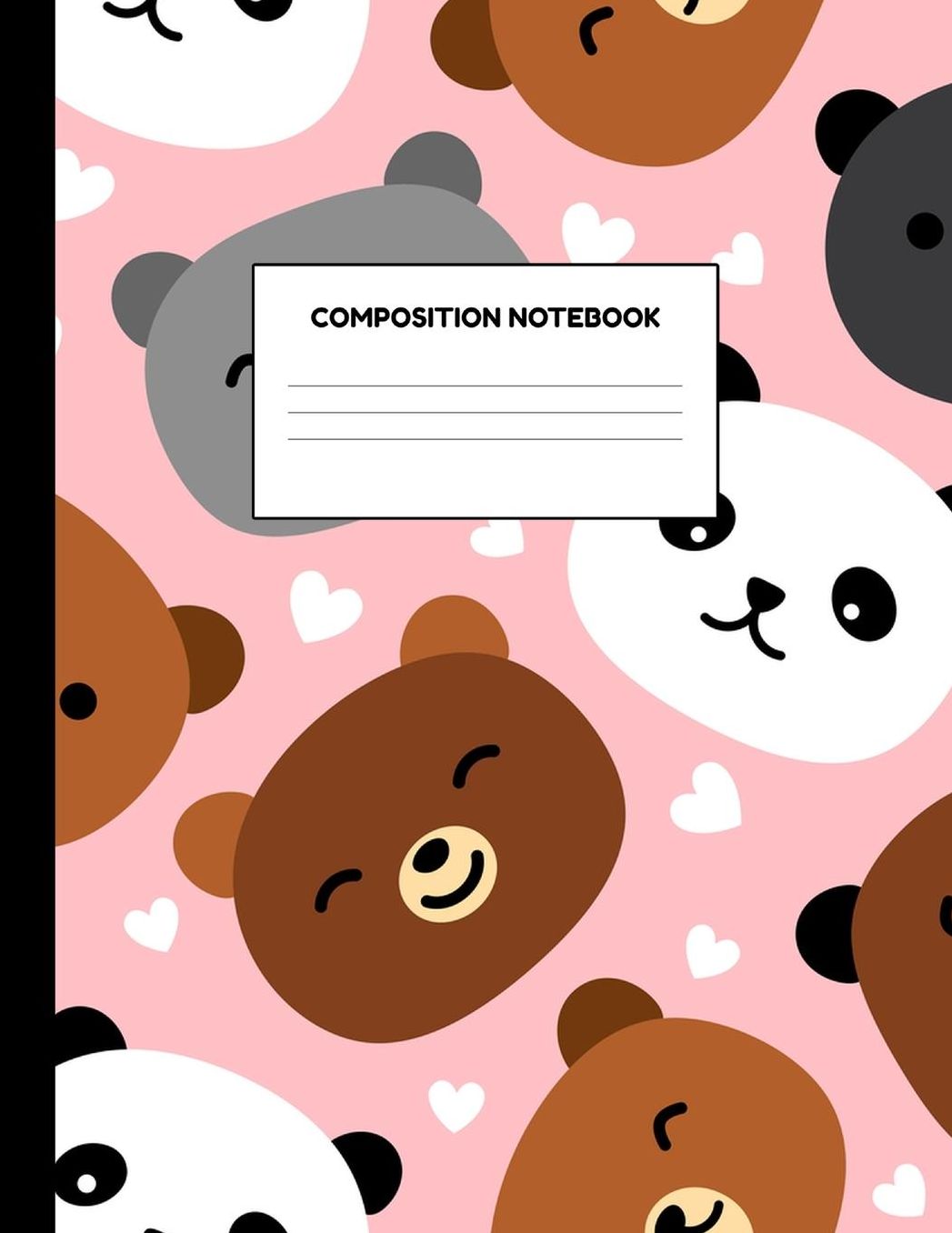 Composition Notebook: Wide Ruled Paper Notebook Journal - Blank Lined Workbook for Teens Kids Students Girls for Home School College for Writing Notes