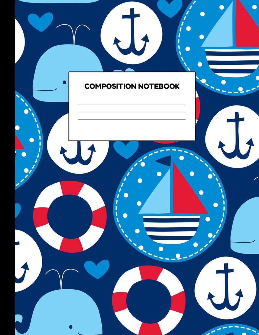 Composition Notebook: Wide Ruled Paper Notebook Journal - Blank Lined Workbook for Teens Kids Students Girls for Home School College for Writing Notes