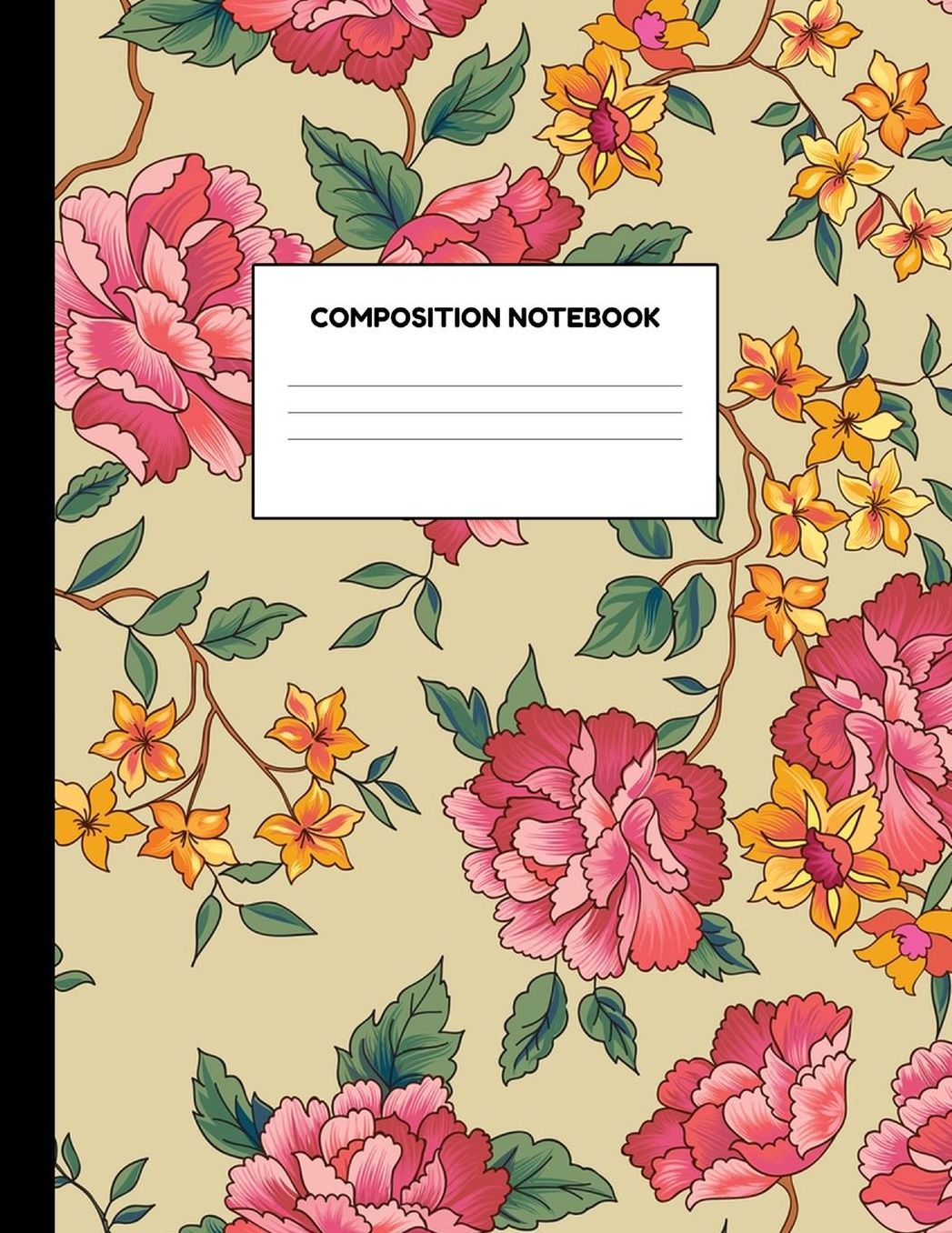 Composition Notebook: Wide Ruled Paper Notebook Journal - Blank Lined Workbook for Teens Kids Students Girls for Home School College for Writing Notes