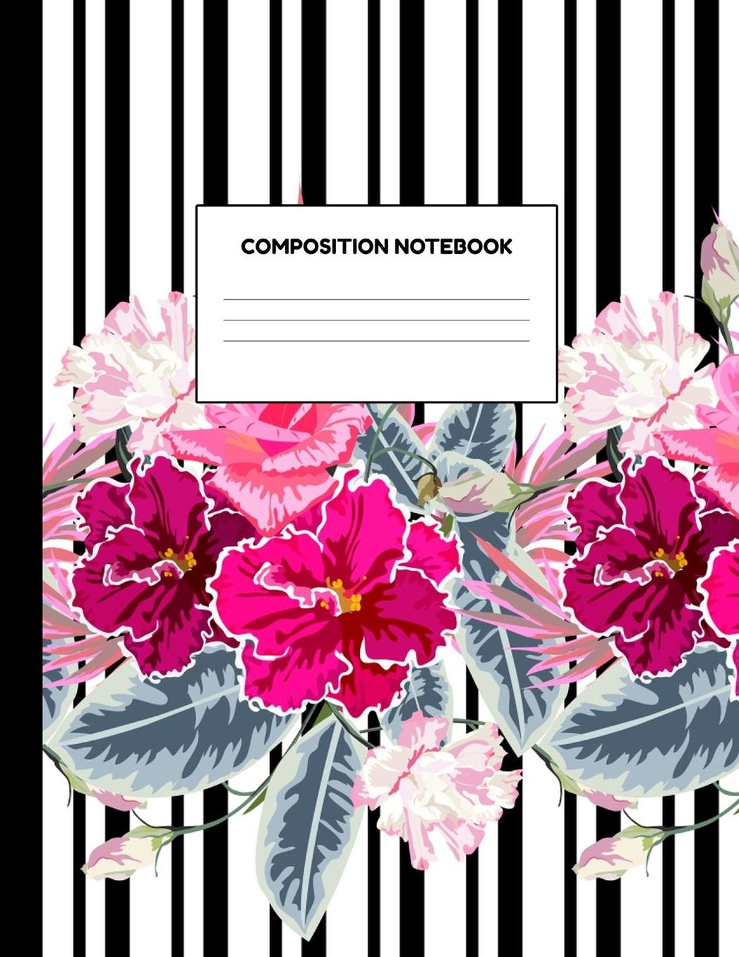 Composition Notebook: Wide Ruled Paper Notebook Journal - Blank Lined Workbook for Teens Kids Students Girls for Home School College for Writing Notes