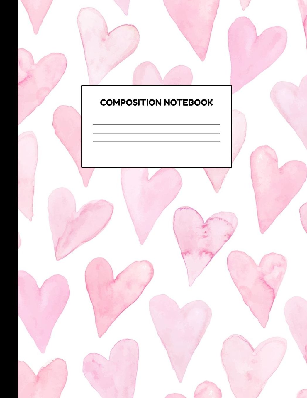 Composition Notebook: Wide Ruled Paper Notebook Journal - Blank Lined Workbook for Teens Kids Students Girls for Home School College for Writing Notes