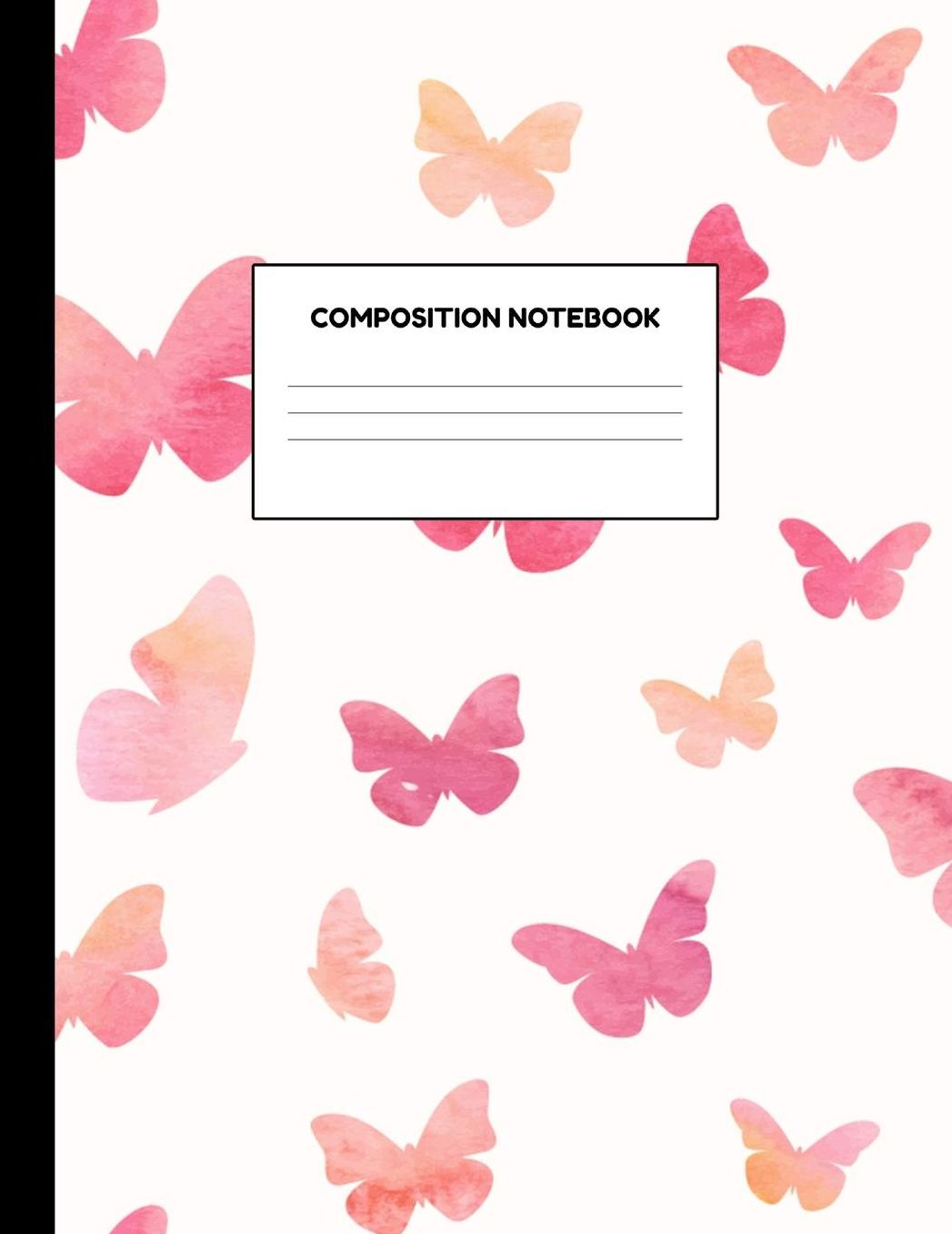 Composition Notebook: Wide Ruled Paper Notebook Journal - Blank Lined Workbook for Teens Kids Students Girls for Home School College for Writing Notes