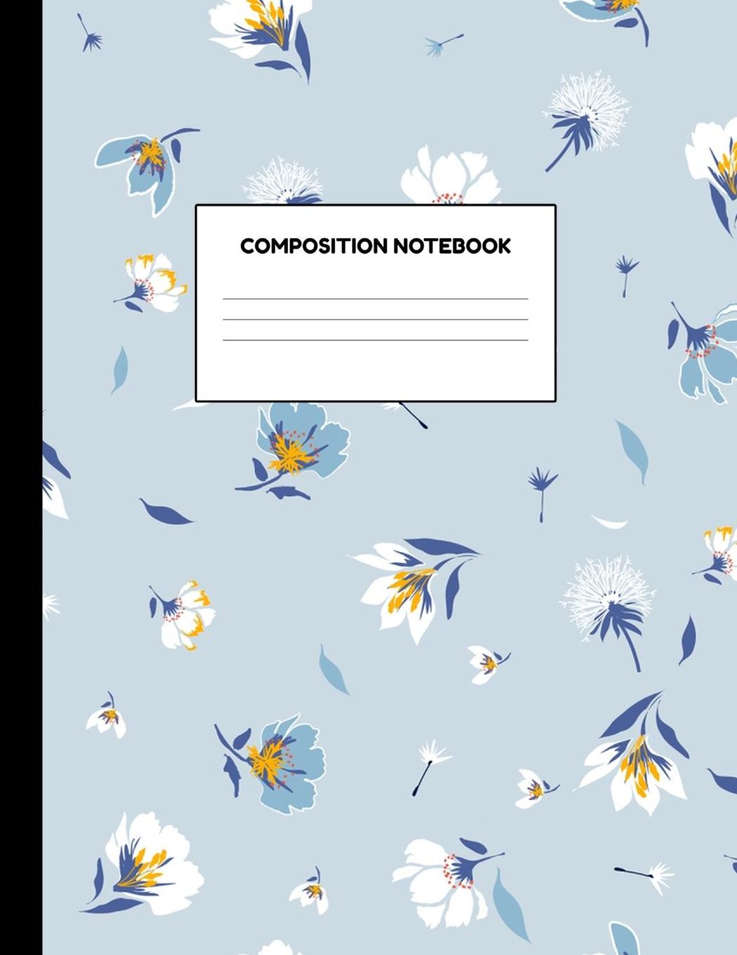Composition Notebook: Wide Ruled Paper Notebook Journal - Blank Lined Workbook for Teens Kids Students Girls for Home School College for Writing Notes