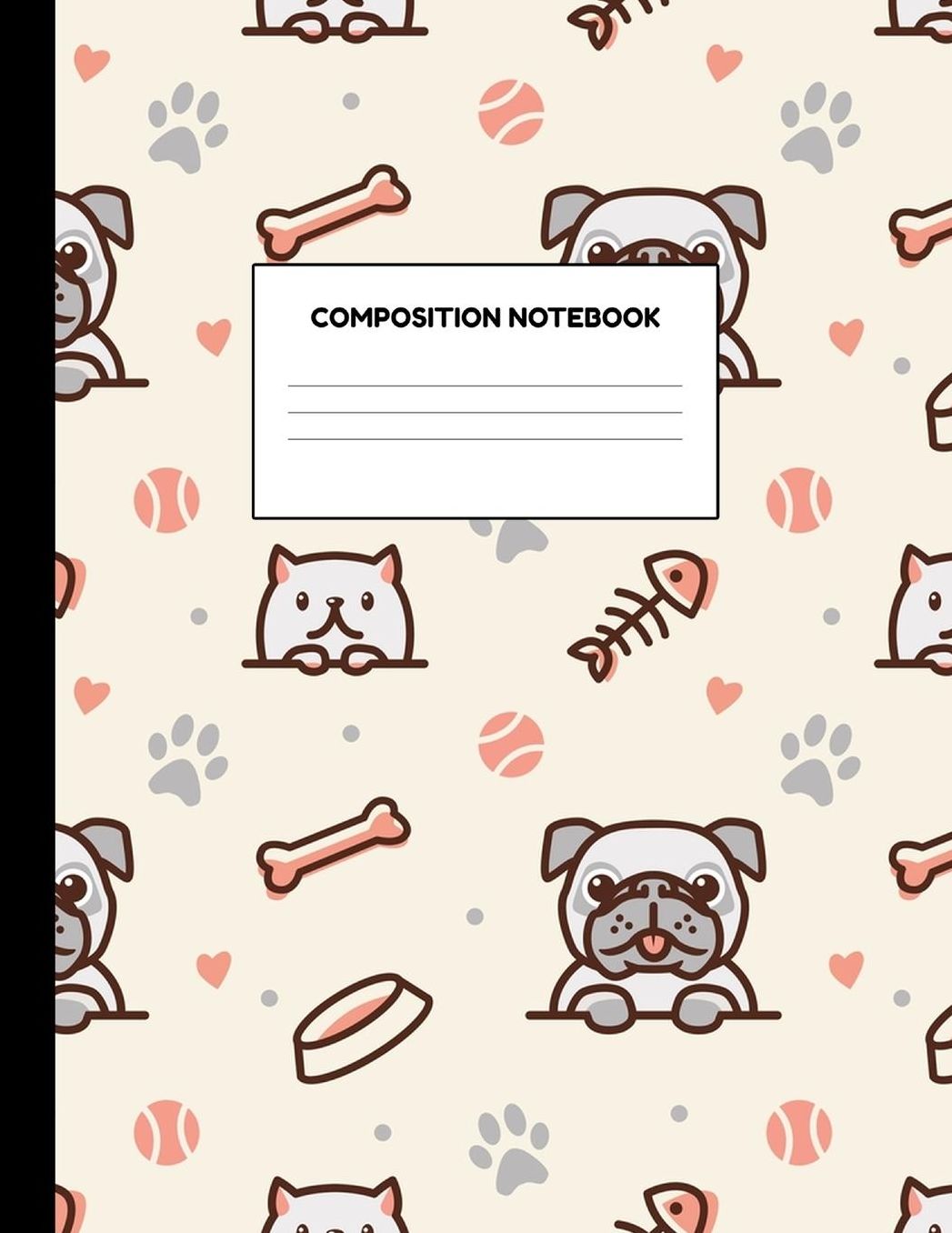 Composition Notebook: Wide Ruled Paper Notebook Journal - Blank Lined Workbook for Teens Kids Students Girls for Home School College for Writing Notes