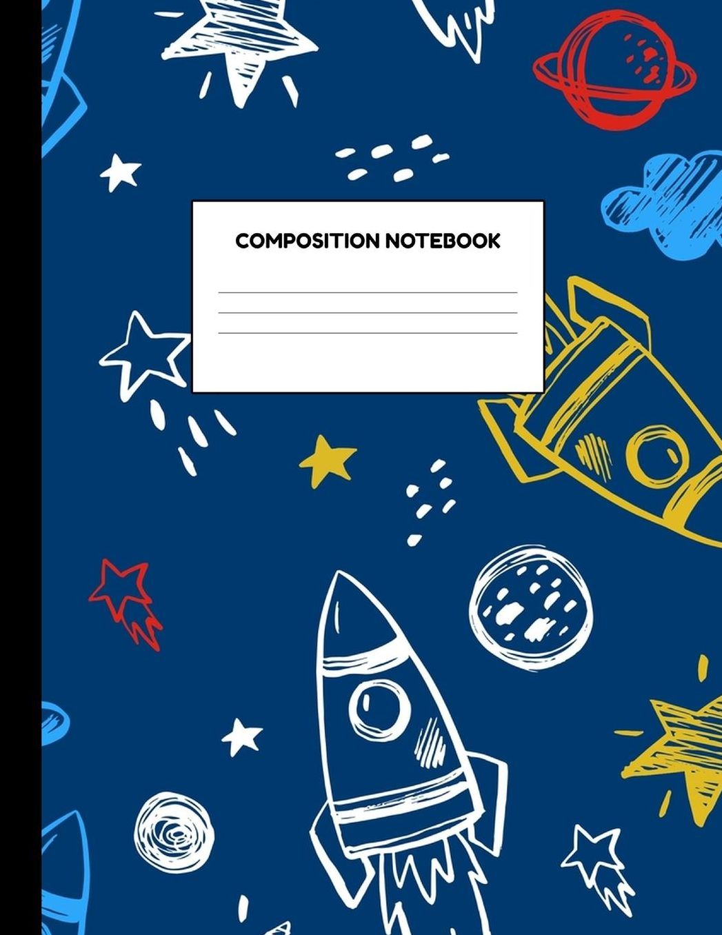 Composition Notebook: Wide Ruled Paper Notebook Journal - Blank Lined Workbook for Teens Kids Students Girls for Home School College for Writing Notes