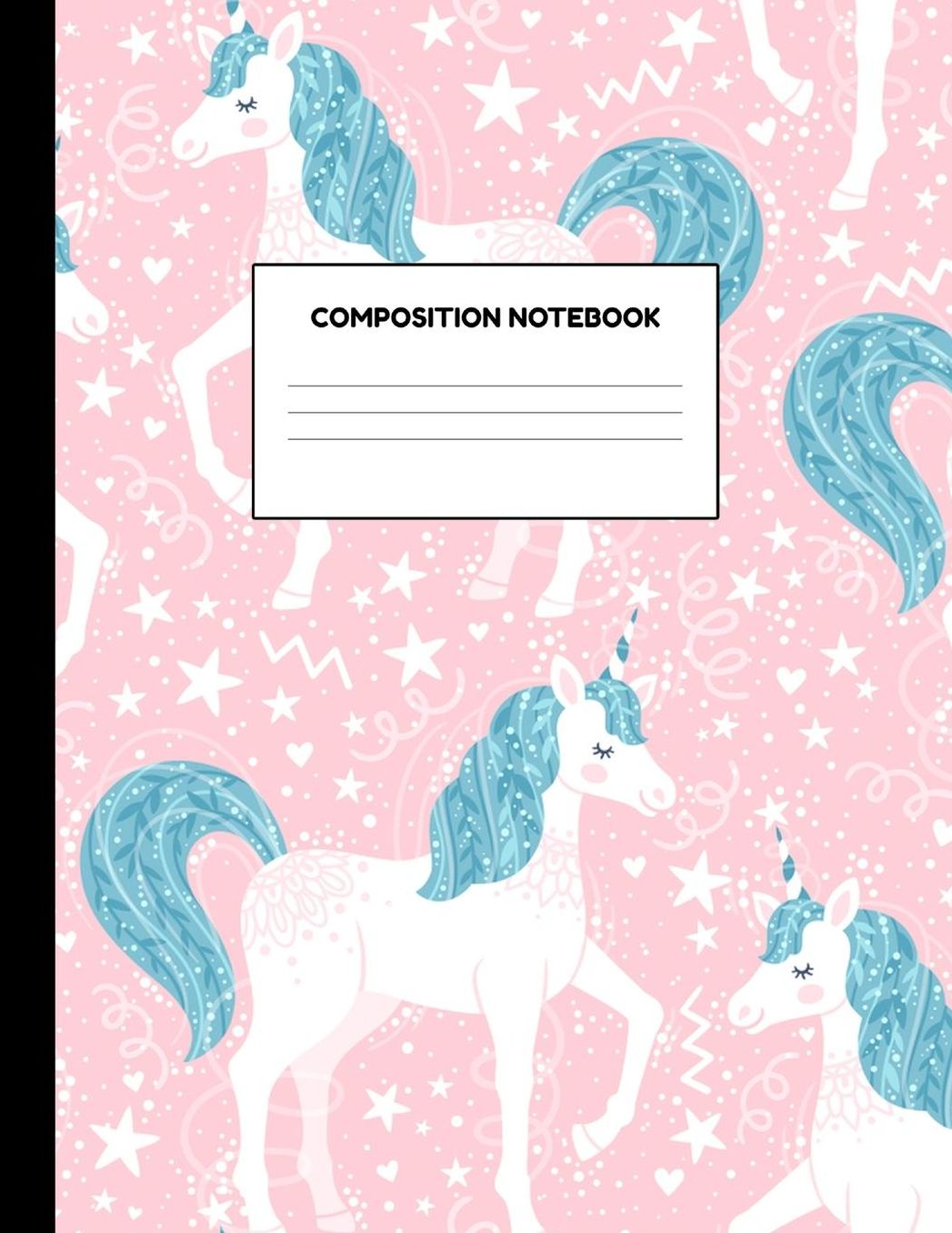 Composition Notebook: Wide Ruled Paper Notebook Journal - Blank Lined Workbook for Teens Kids Students Girls for Home School College for Writing Notes