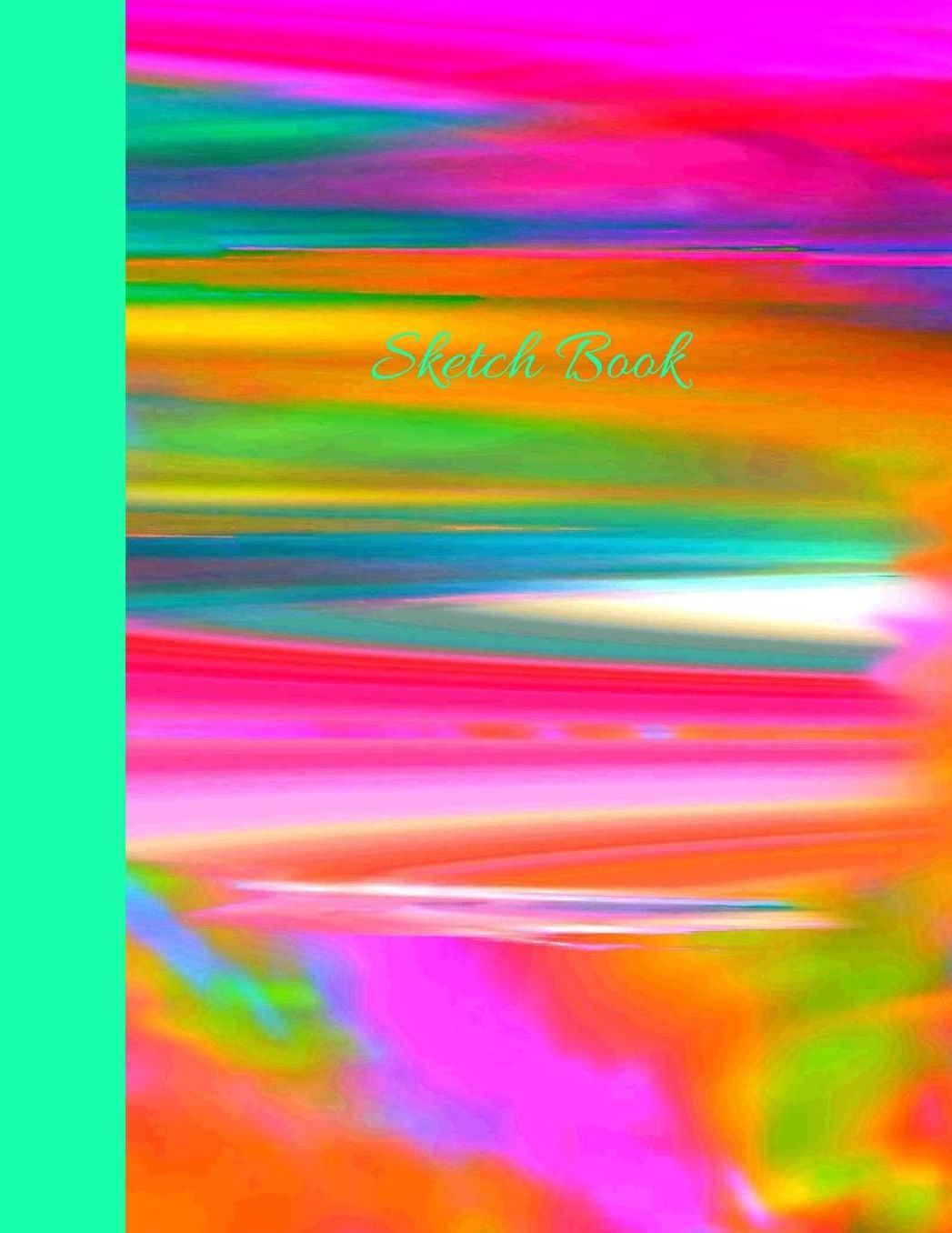Sketch Book: 150 Page Drawing Pad for Kids with Unique Abstract Cover Design, 8.5 x 11 Lightweight Sketchbook for Children, Perfect for Drawing, Sketching, Coloring, and Journaling