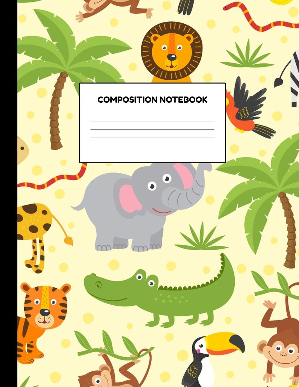 Composition Notebook: Wide Ruled Paper Notebook Journal - Blank Lined Workbook for Teens Kids Students Girls for Home School College for Writing Notes