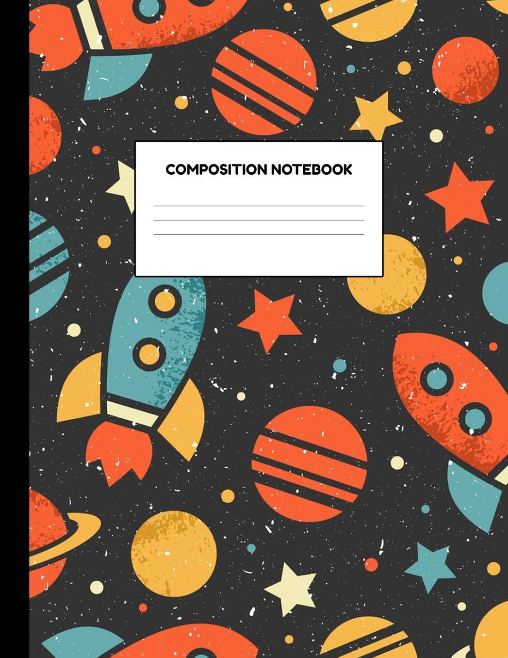 Composition Notebook: Wide Ruled Paper Notebook Journal - Blank Lined Workbook for Teens Kids Students Girls for Home School College for Writing Notes