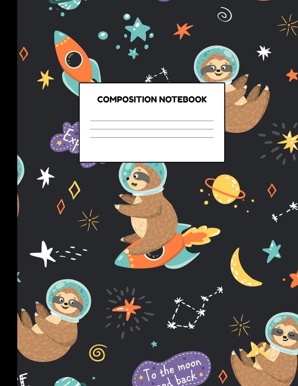 Composition Notebook: Wide Ruled Paper Notebook Journal - Blank Lined Workbook for Teens Kids Students Girls for Home School College for Writing Notes