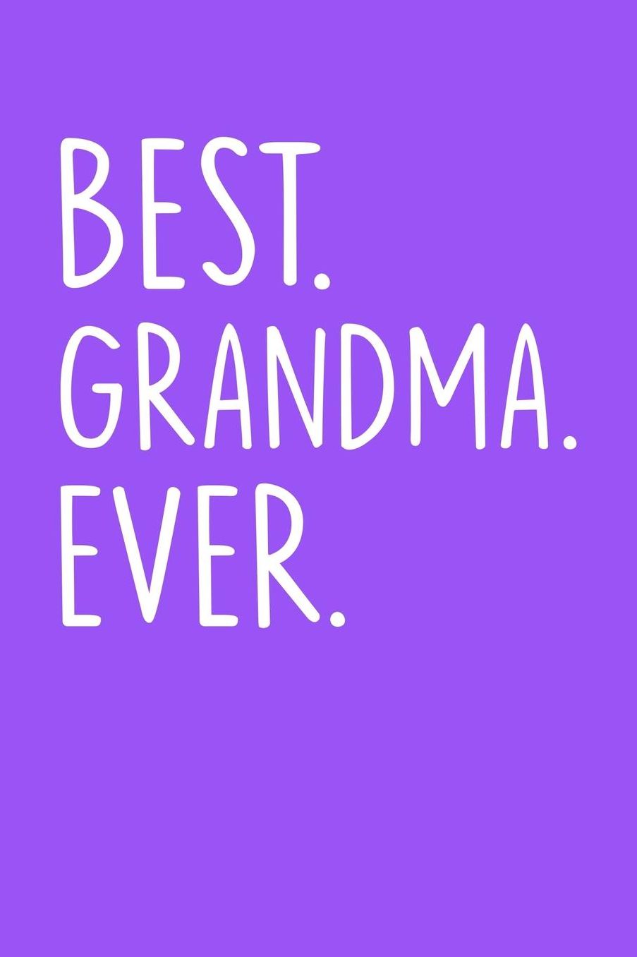 Grandma: Purple Journal, Notebook, And Diary Note Book