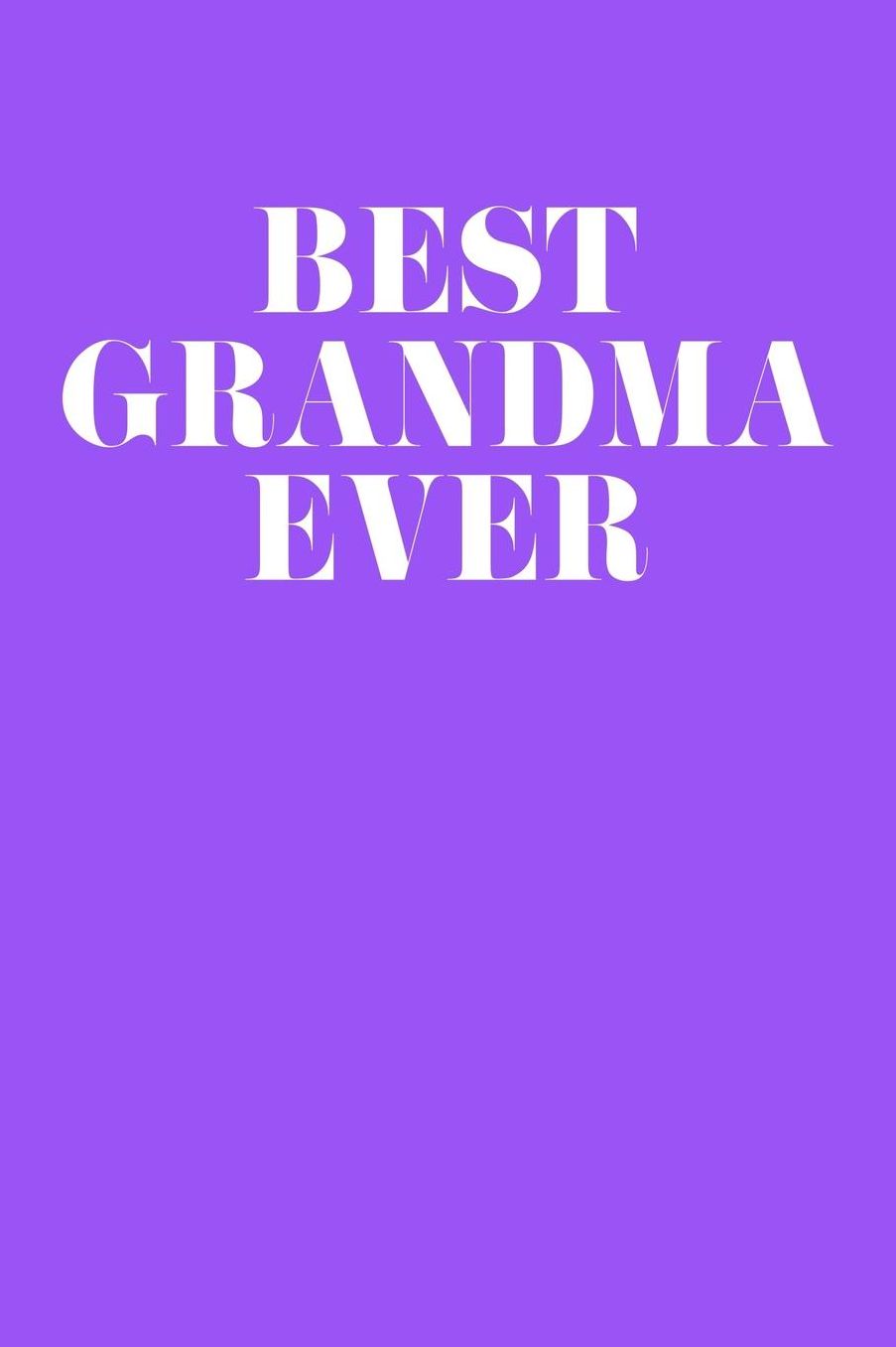 Grandma: Purple Journal, Notebook, And Diary Note Book