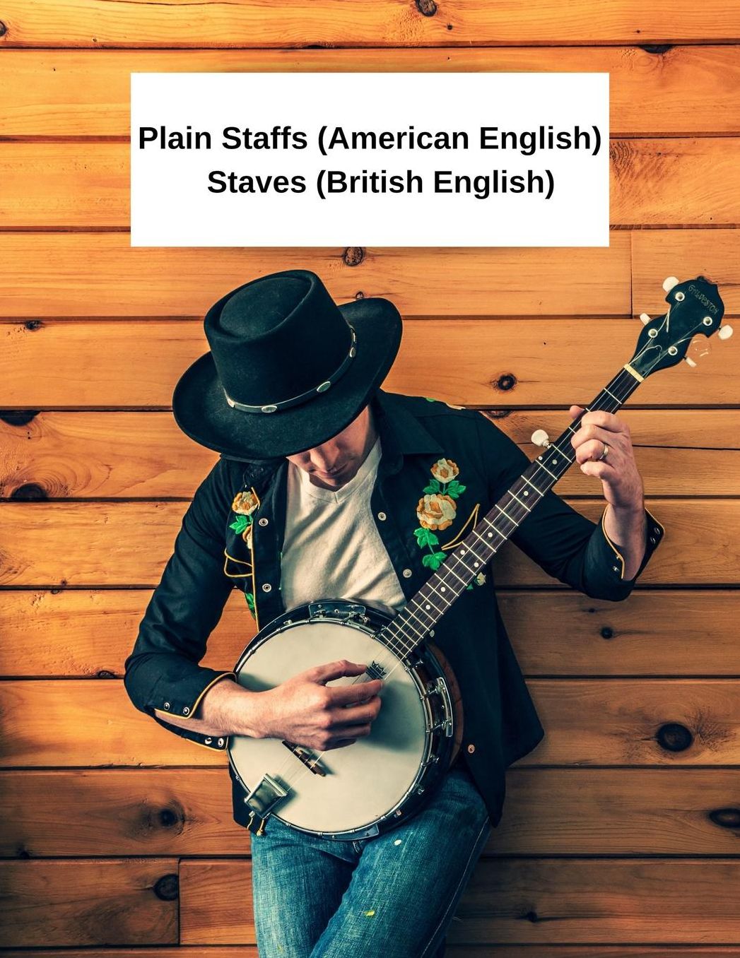 Plain Staffs (American English) Staves (British English): Cool Music Photograph Cover 100 page 8.5 x 11 blank lined sheet music composition manuscript diary 12 plain staffs paper for musicians composing music & songs. Standard for Western music.