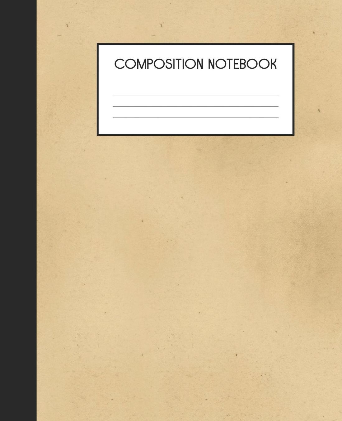 Composition Notebook: Wide Ruled Notebook Paper Texture Lined Journal 100 Pages 7.5 x 9.25 School Subject Book Notes Student Gift Kids Teenager Adult Teacher