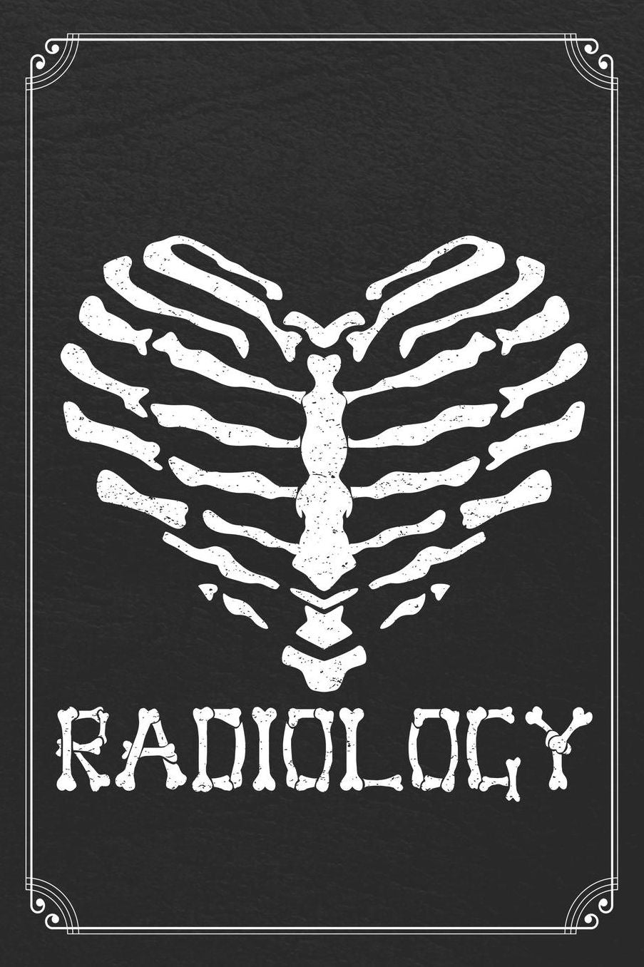Radiology: Radiologist Technician Blank Lined Notebook Radiology Journal