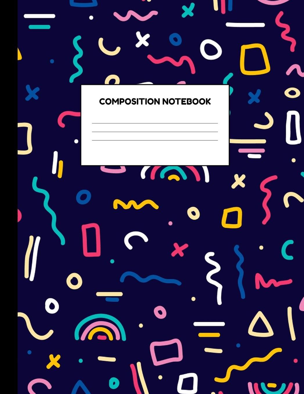 Composition Notebook: Wide Ruled Paper Notebook Journal - Blank Lined Workbook for Teens Kids Students Girls for Home School College for Writing Notes