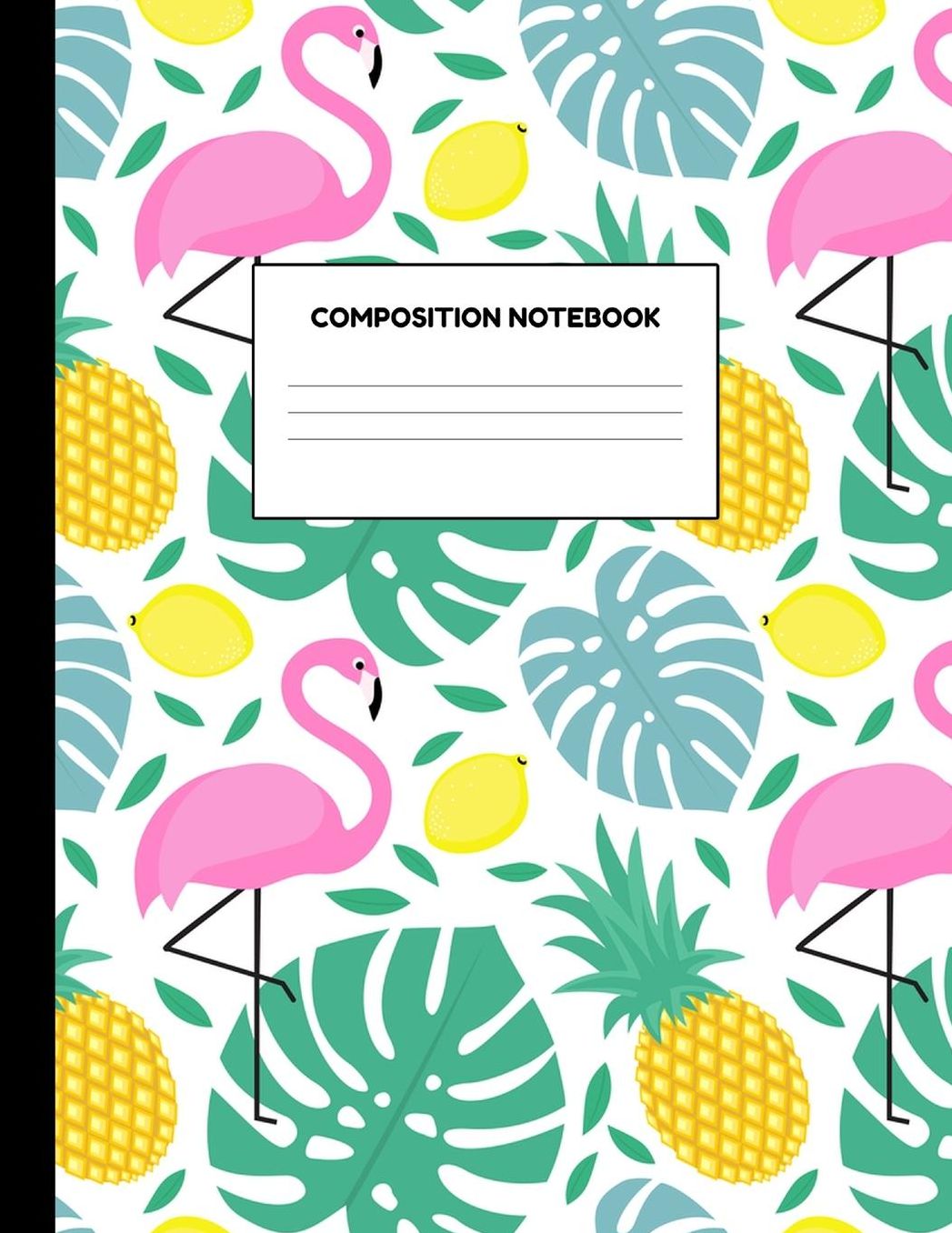 Composition Notebook: Wide Ruled Paper Notebook Journal - Blank Lined Workbook for Teens Kids Students Girls for Home School College for Writing Notes