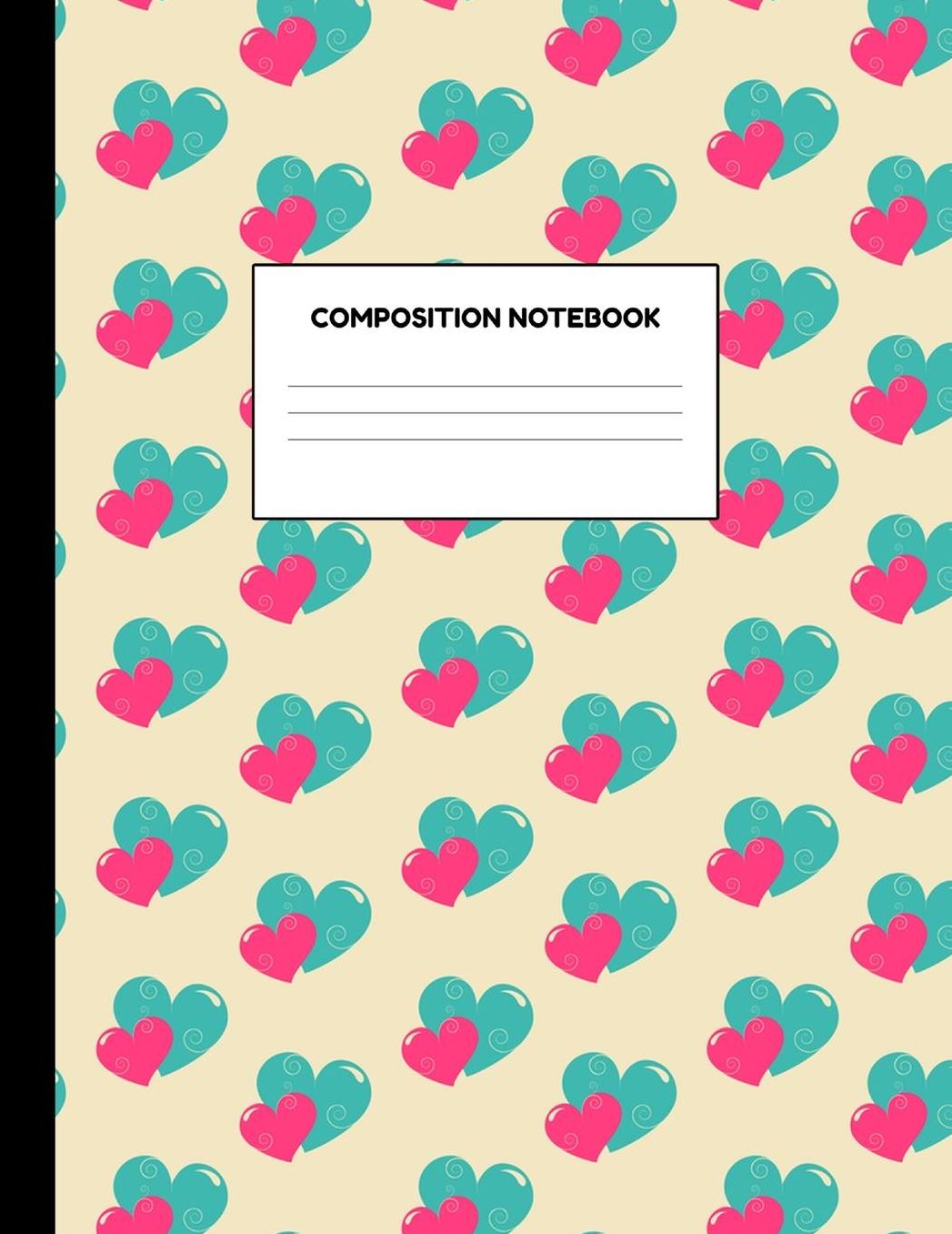 Composition Notebook: Wide Ruled Paper Notebook Journal - Blank Lined Workbook for Teens Kids Students Girls for Home School College for Writing Notes