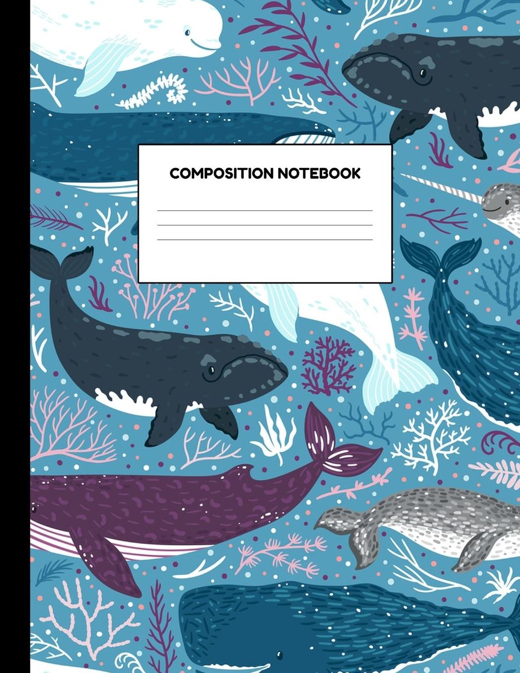 Composition Notebook: Wide Ruled Paper Notebook Journal - Blank Lined Workbook for Teens Kids Students Girls for Home School College for Writing Notes